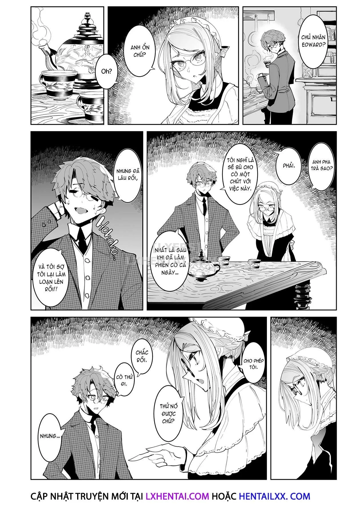 HentaiVN.net - Ảnh 18 - Shinshi Tsuki Maid no Sophie-san [Gentleman’s Maid Sophie] - Chap 5