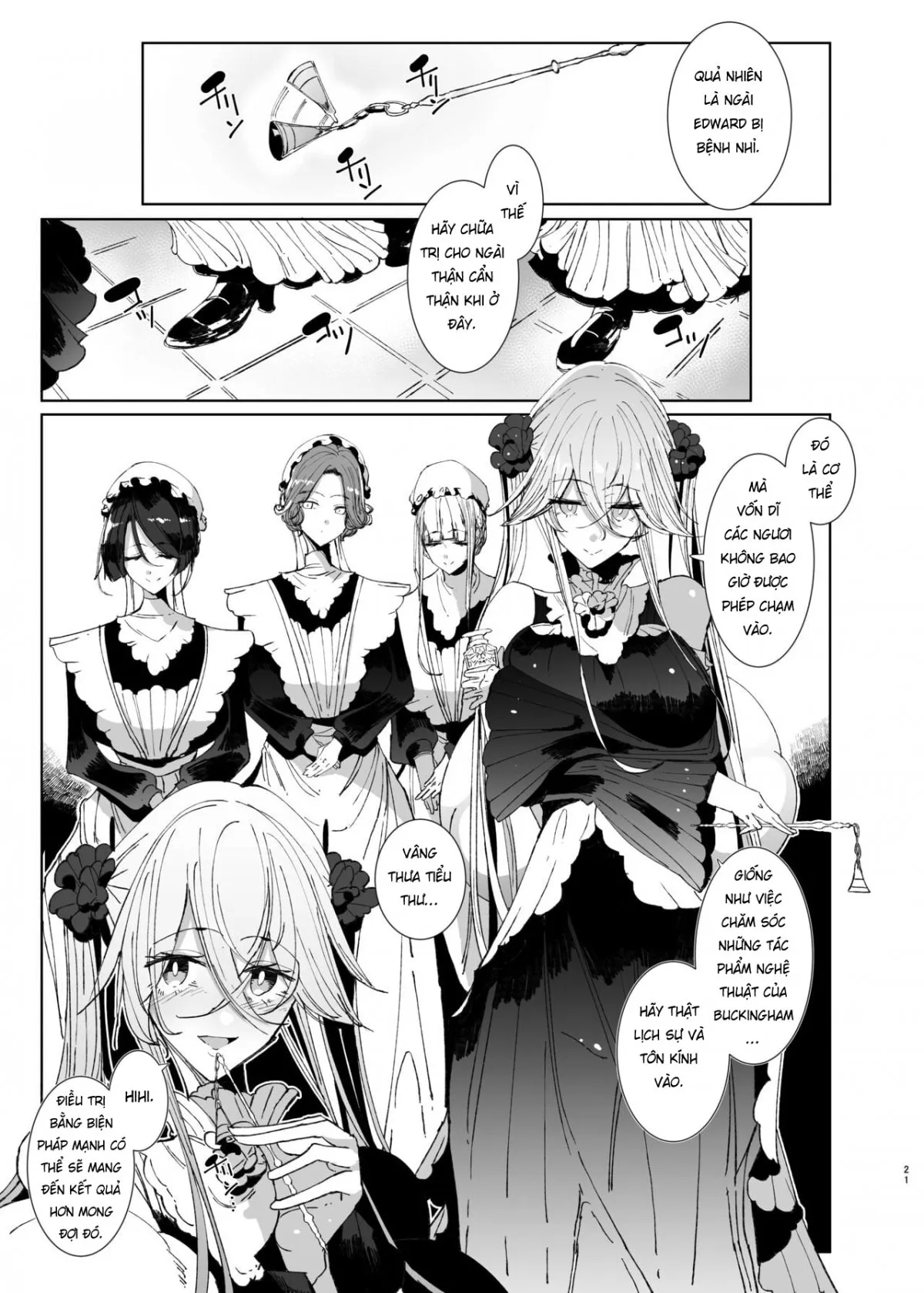 HentaiVN.net - Ảnh 21 - Shinshi Tsuki Maid no Sophie-san [Gentleman’s Maid Sophie] - Chap 9