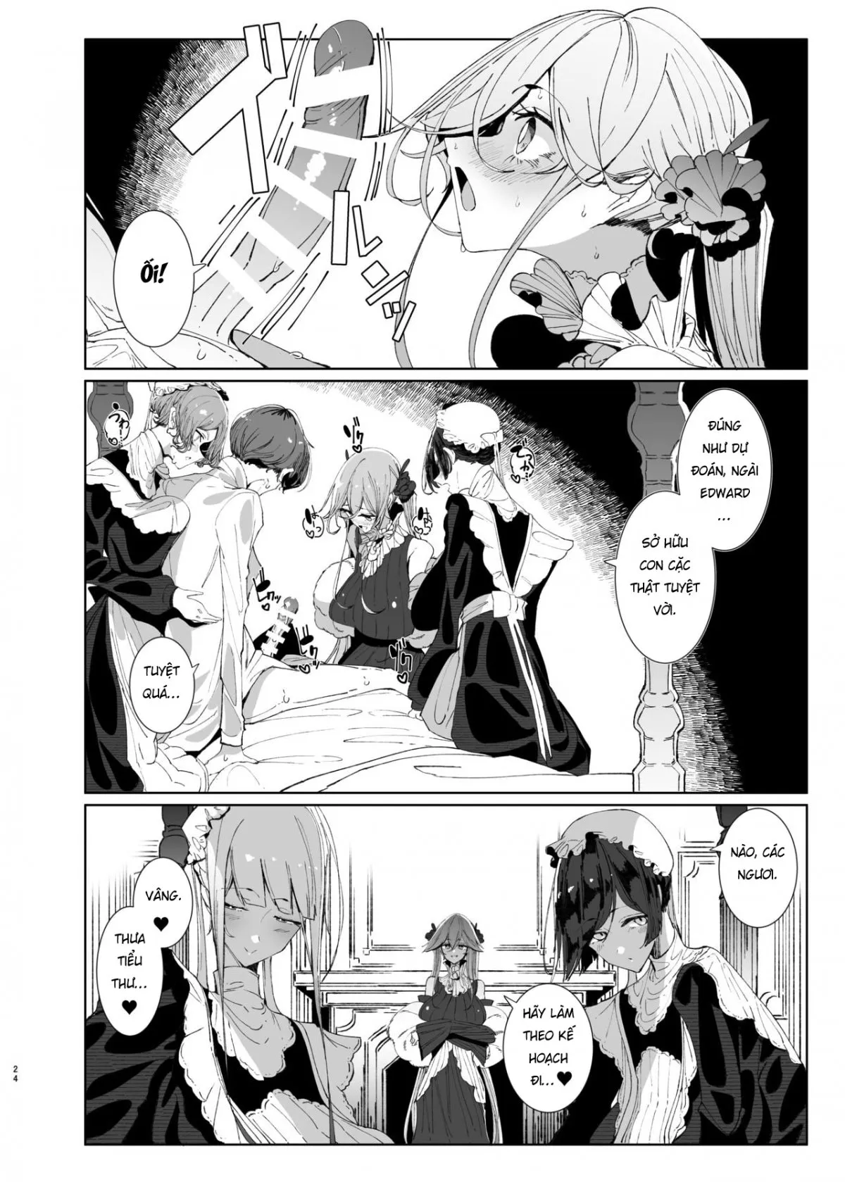 HentaiVN.net - Ảnh 24 - Shinshi Tsuki Maid no Sophie-san [Gentleman’s Maid Sophie] - Chap 9