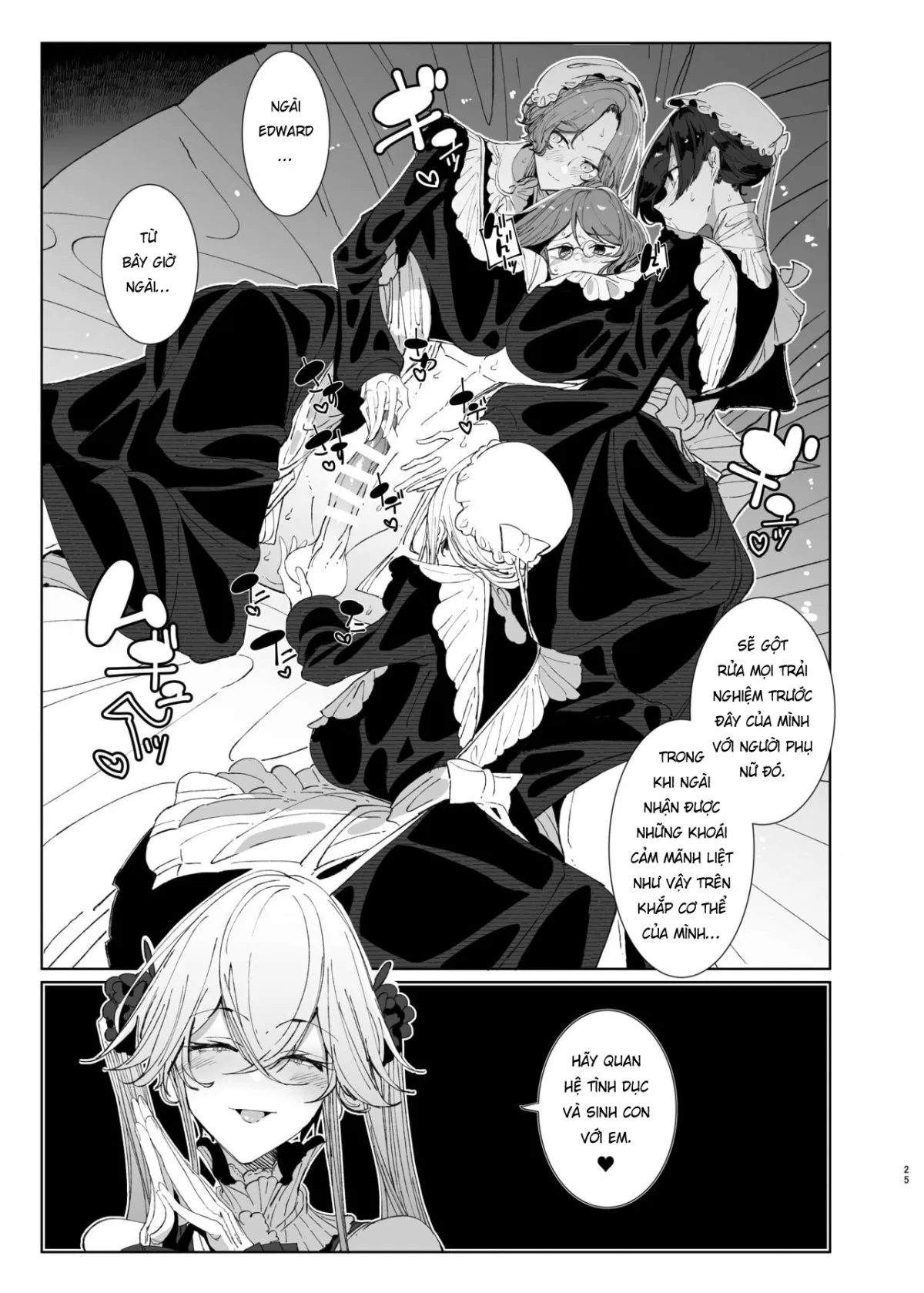 HentaiVN.net - Ảnh 25 - Shinshi Tsuki Maid no Sophie-san [Gentleman’s Maid Sophie] - Chap 9