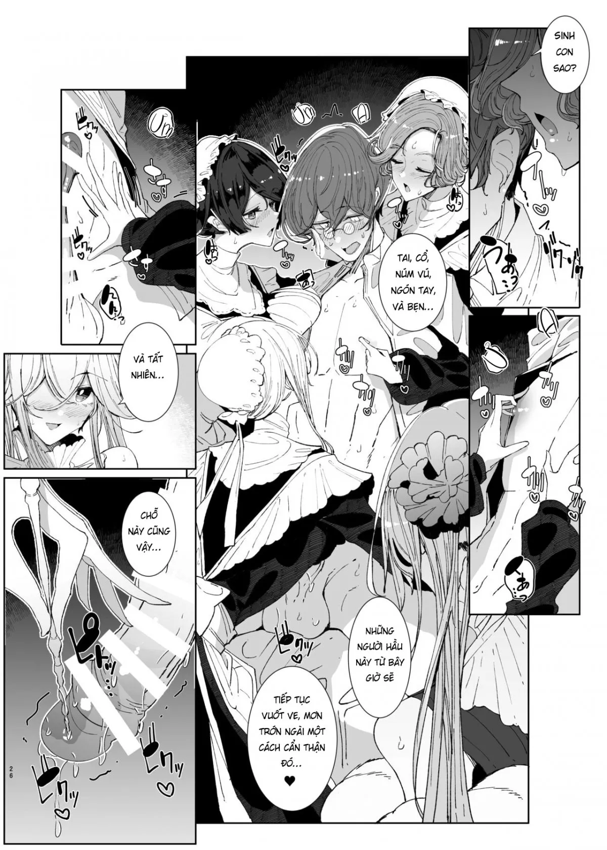 HentaiVN.net - Ảnh 26 - Shinshi Tsuki Maid no Sophie-san [Gentleman’s Maid Sophie] - Chap 9