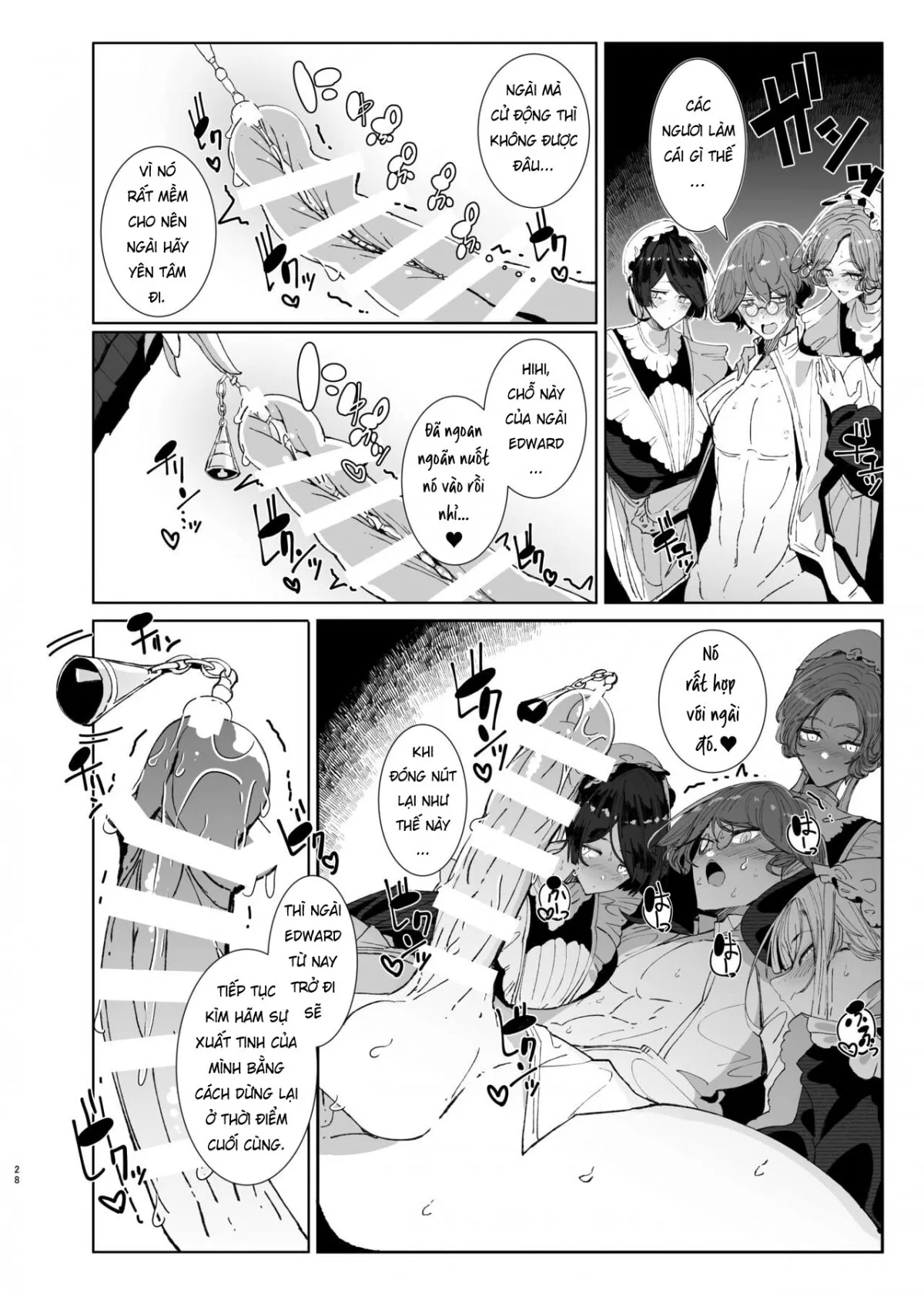 HentaiVN.net - Ảnh 28 - Shinshi Tsuki Maid no Sophie-san [Gentleman’s Maid Sophie] - Chap 9
