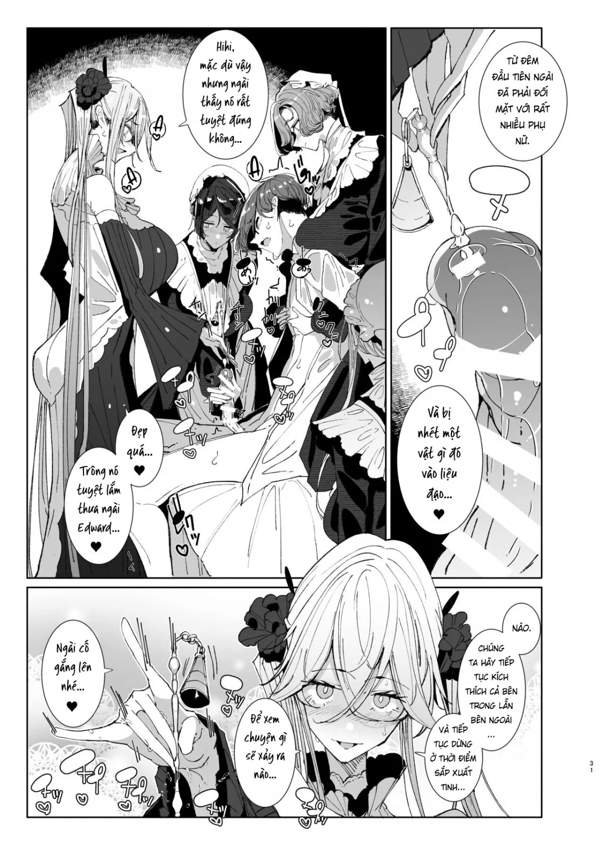 HentaiVN.net - Ảnh 31 - Shinshi Tsuki Maid no Sophie-san [Gentleman’s Maid Sophie] - Chap 9