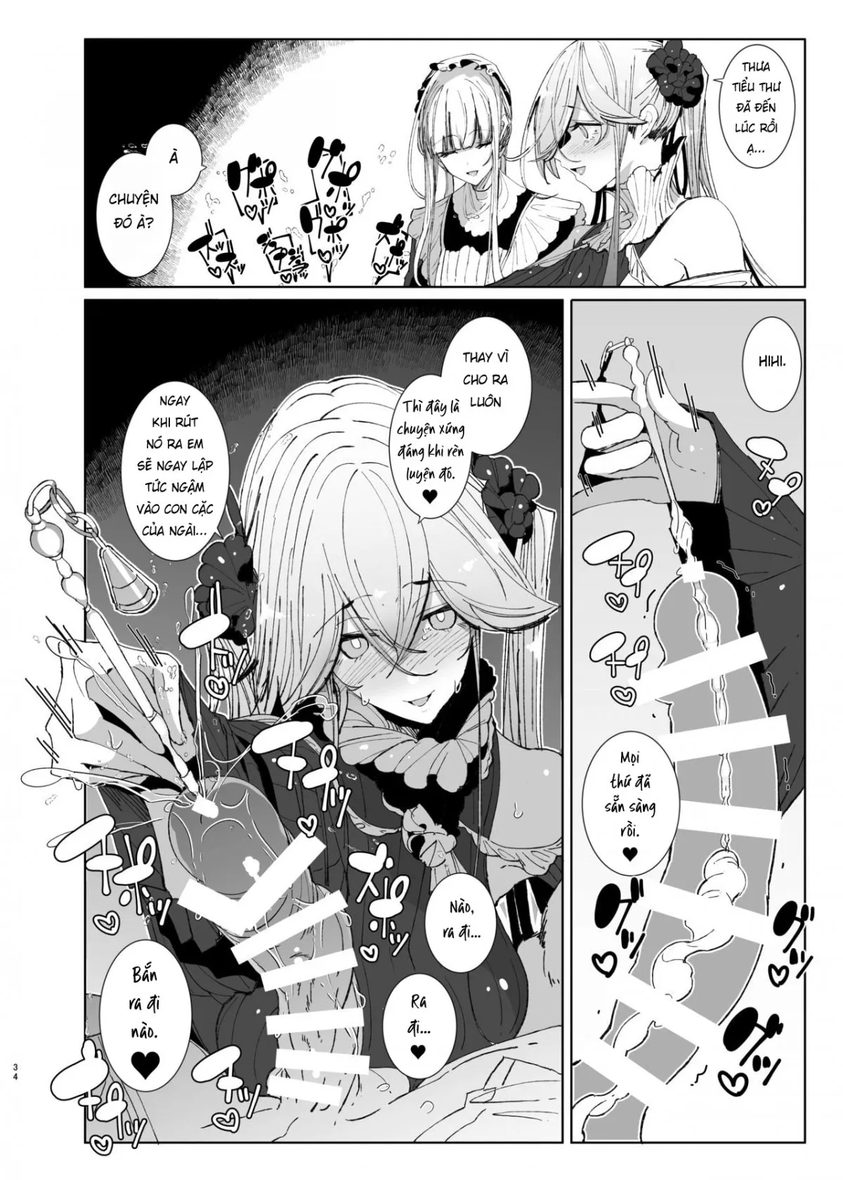 HentaiVN.net - Ảnh 34 - Shinshi Tsuki Maid no Sophie-san [Gentleman’s Maid Sophie] - Chap 9