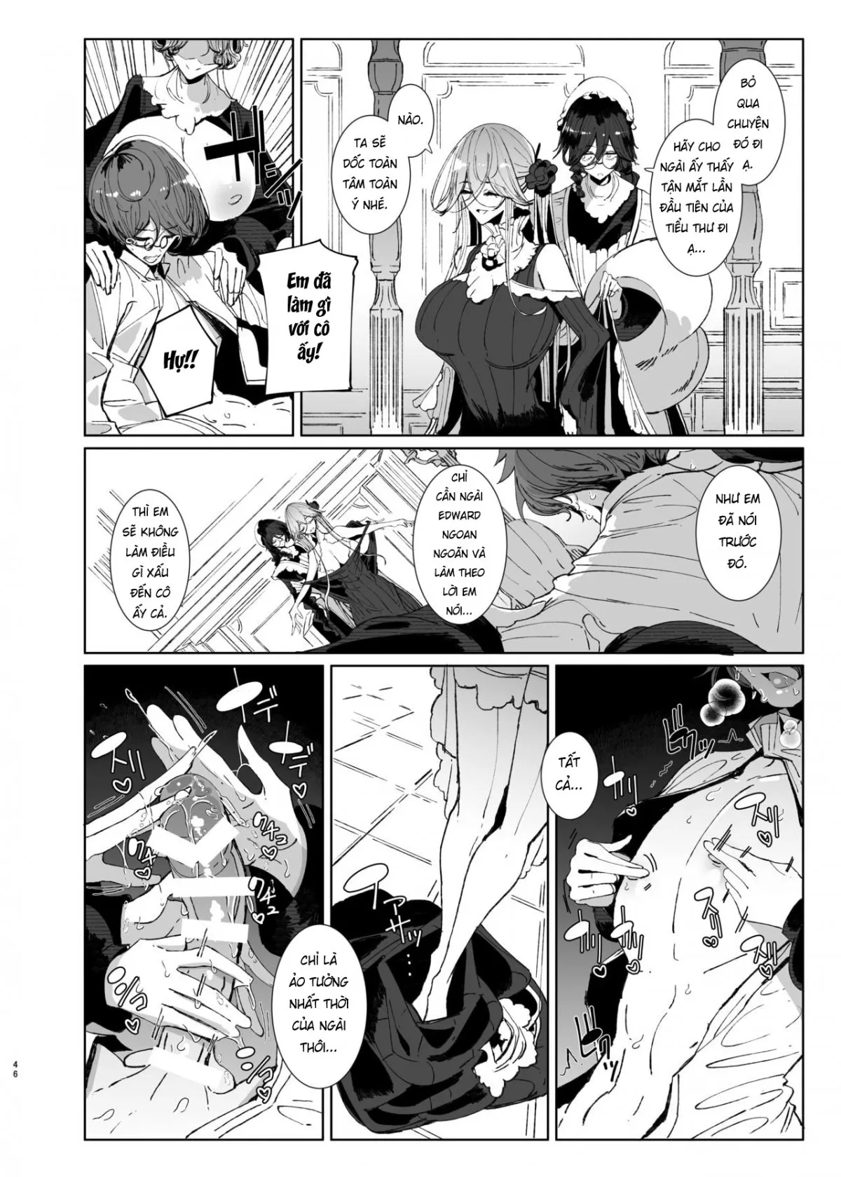 HentaiVN.net - Ảnh 46 - Shinshi Tsuki Maid no Sophie-san [Gentleman’s Maid Sophie] - Chap 9