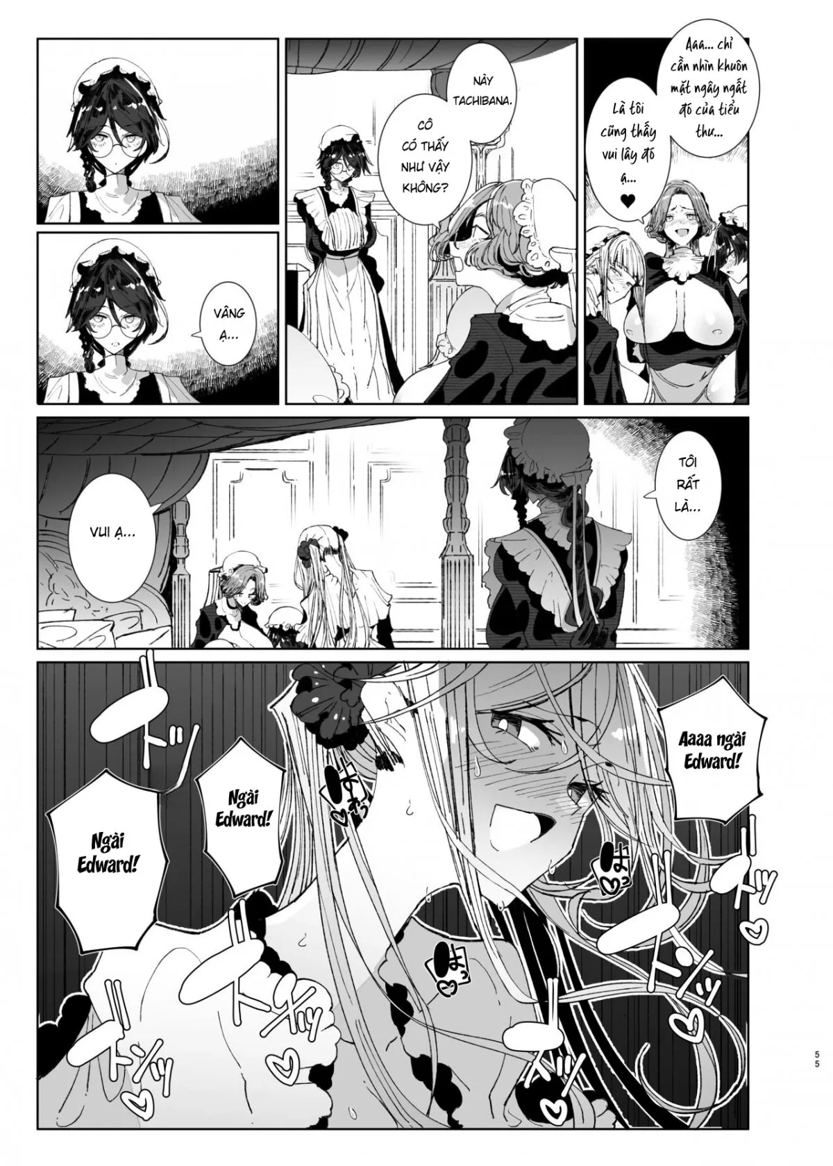 HentaiVN.net - Ảnh 55 - Shinshi Tsuki Maid no Sophie-san [Gentleman’s Maid Sophie] - Chap 9