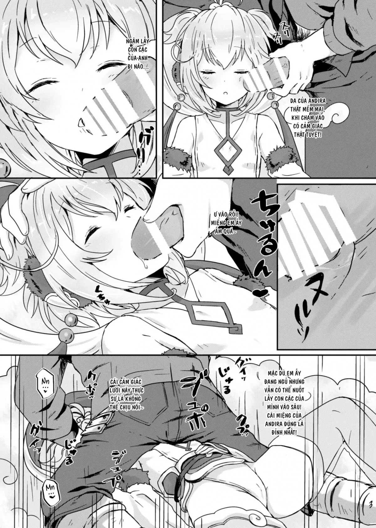 HentaiVN.net - Ảnh 5 - Giấc ngủ trưa êm ái [Mofumofu Ohirune Time] - Oneshot
