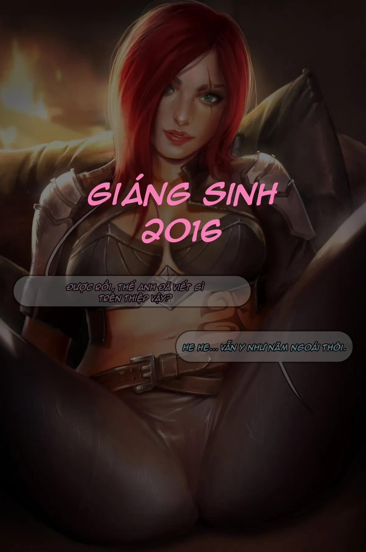 HentaiVN.net - Ảnh 5 - Cạo Lông Cho Katarina [Katarina Shaving Pussy] - Oneshot