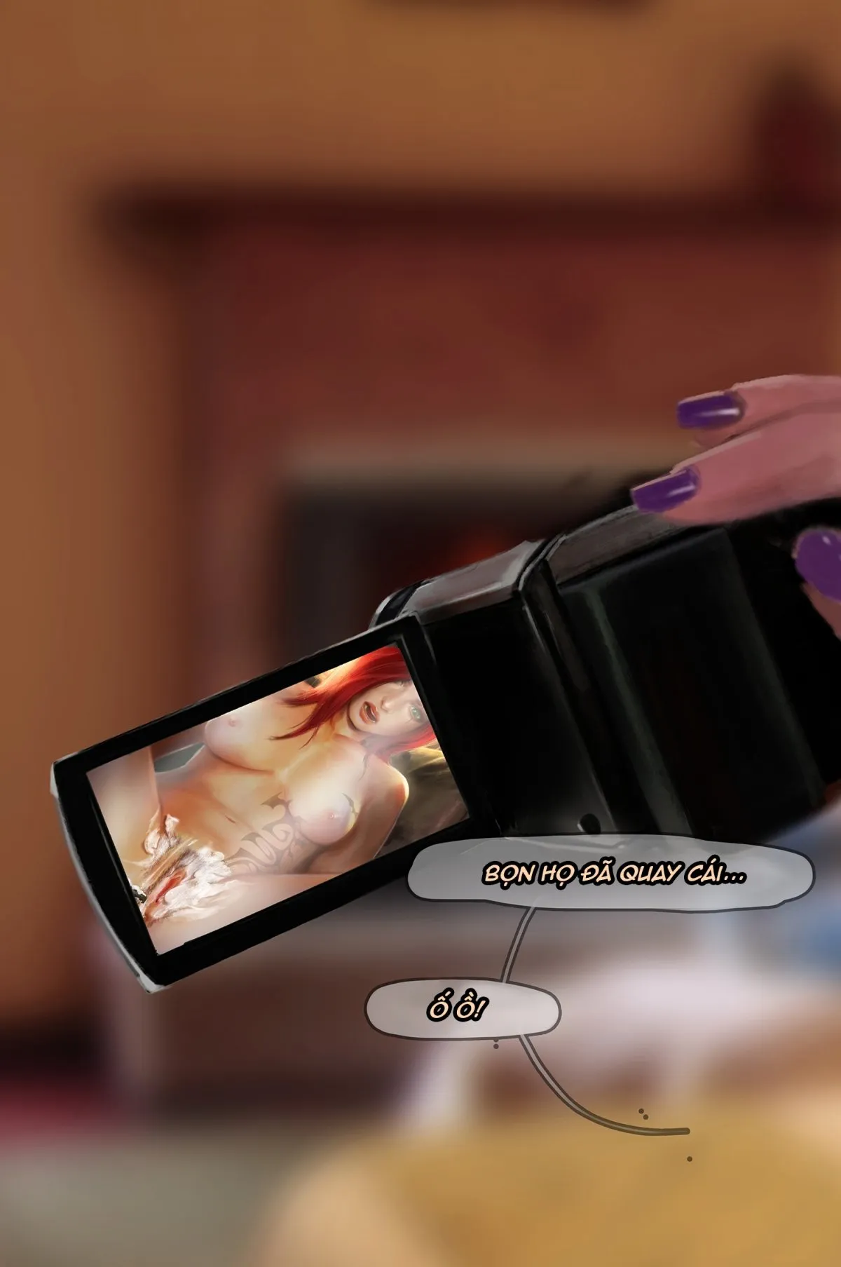 HentaiVN.net - Ảnh 76 - Cạo Lông Cho Katarina [Katarina Shaving Pussy] - Oneshot