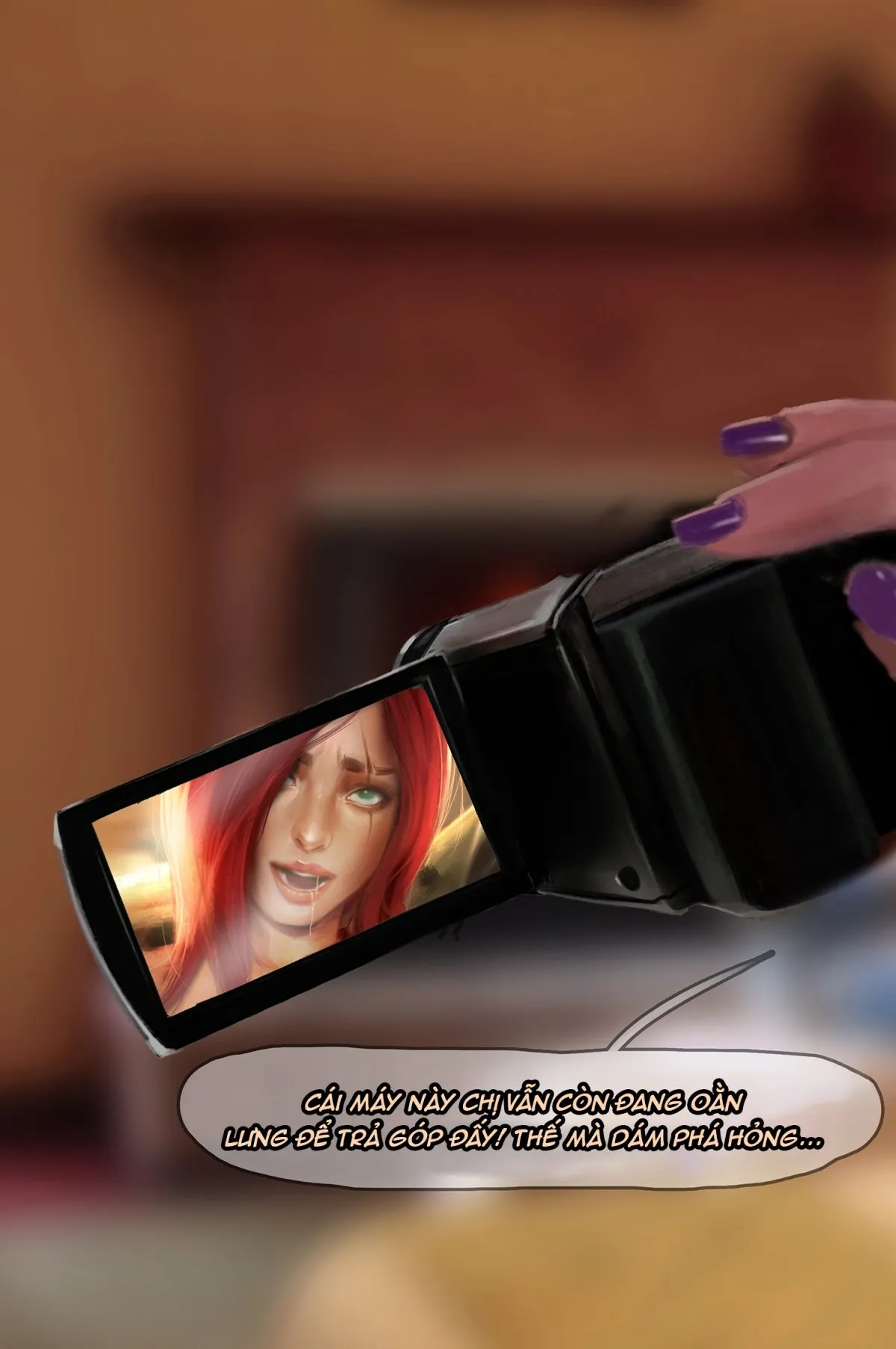 HentaiVN.net - Ảnh 77 - Cạo Lông Cho Katarina [Katarina Shaving Pussy] - Oneshot
