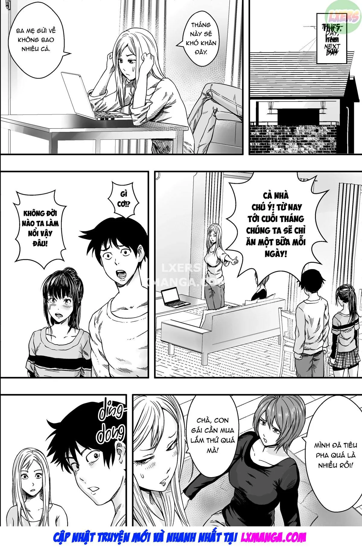 HentaiVN.net - Ảnh 10 - San Shimai Harem Zen Netorare - Oneshot