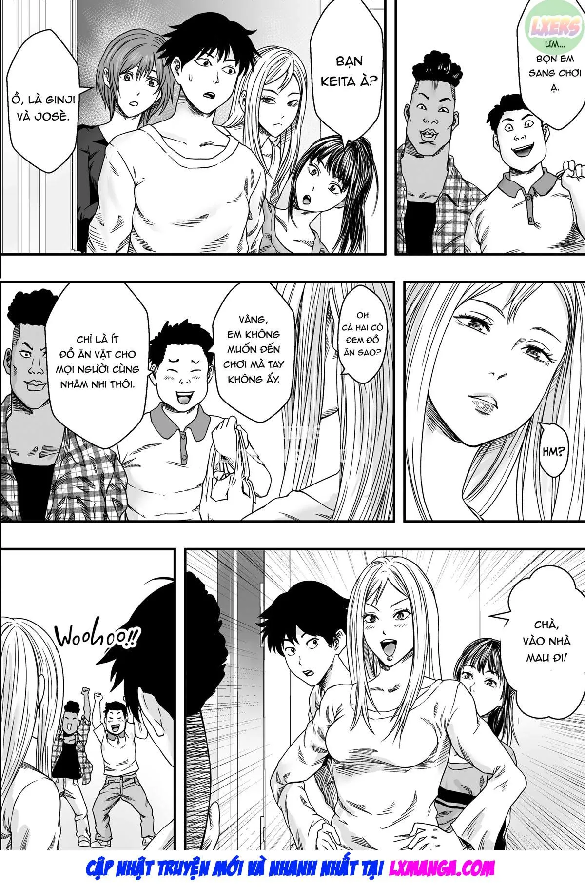 HentaiVN.net - Ảnh 12 - San Shimai Harem Zen Netorare - Oneshot