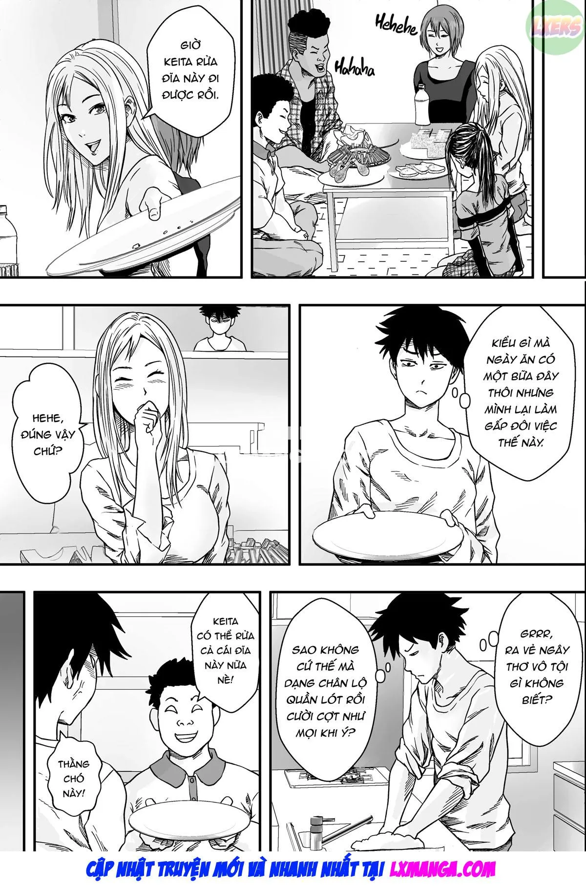 HentaiVN.net - Ảnh 13 - San Shimai Harem Zen Netorare - Oneshot