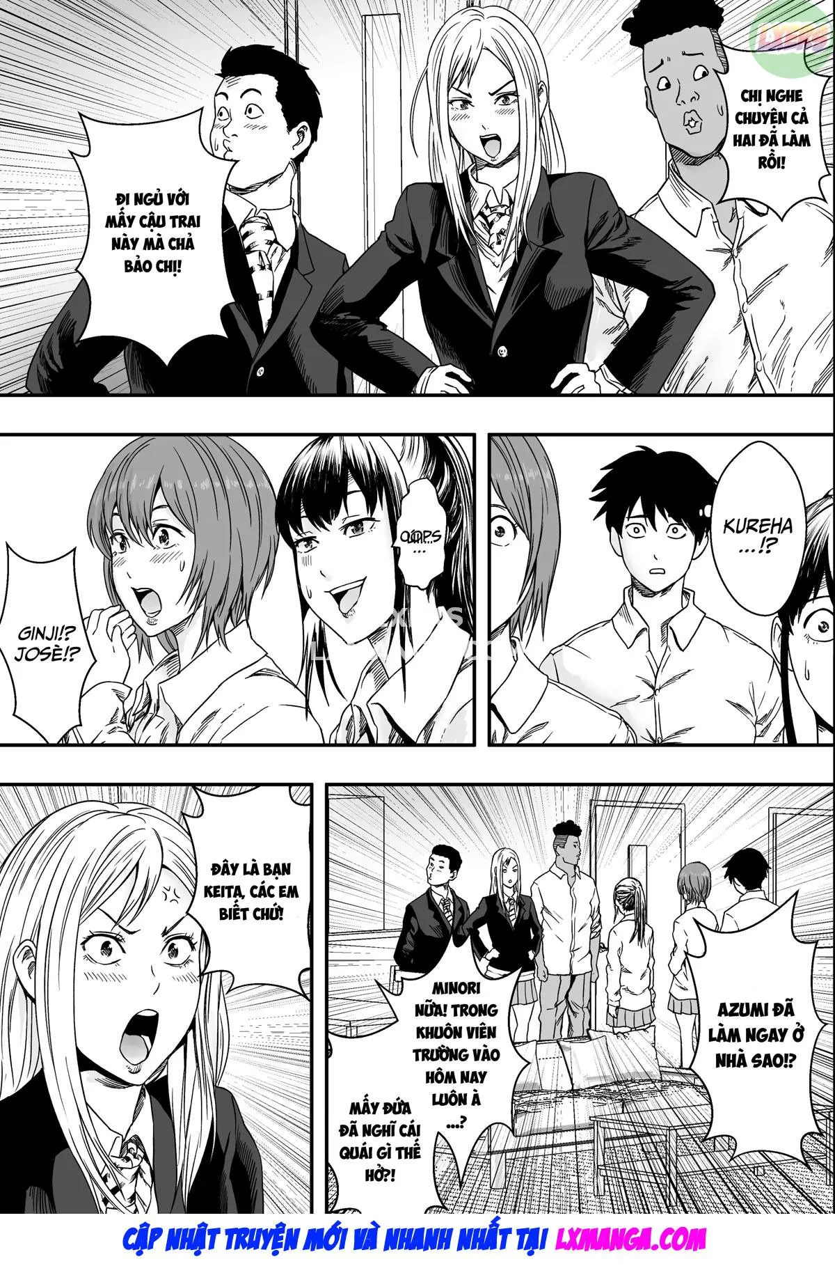 HentaiVN.net - Ảnh 37 - San Shimai Harem Zen Netorare - Oneshot
