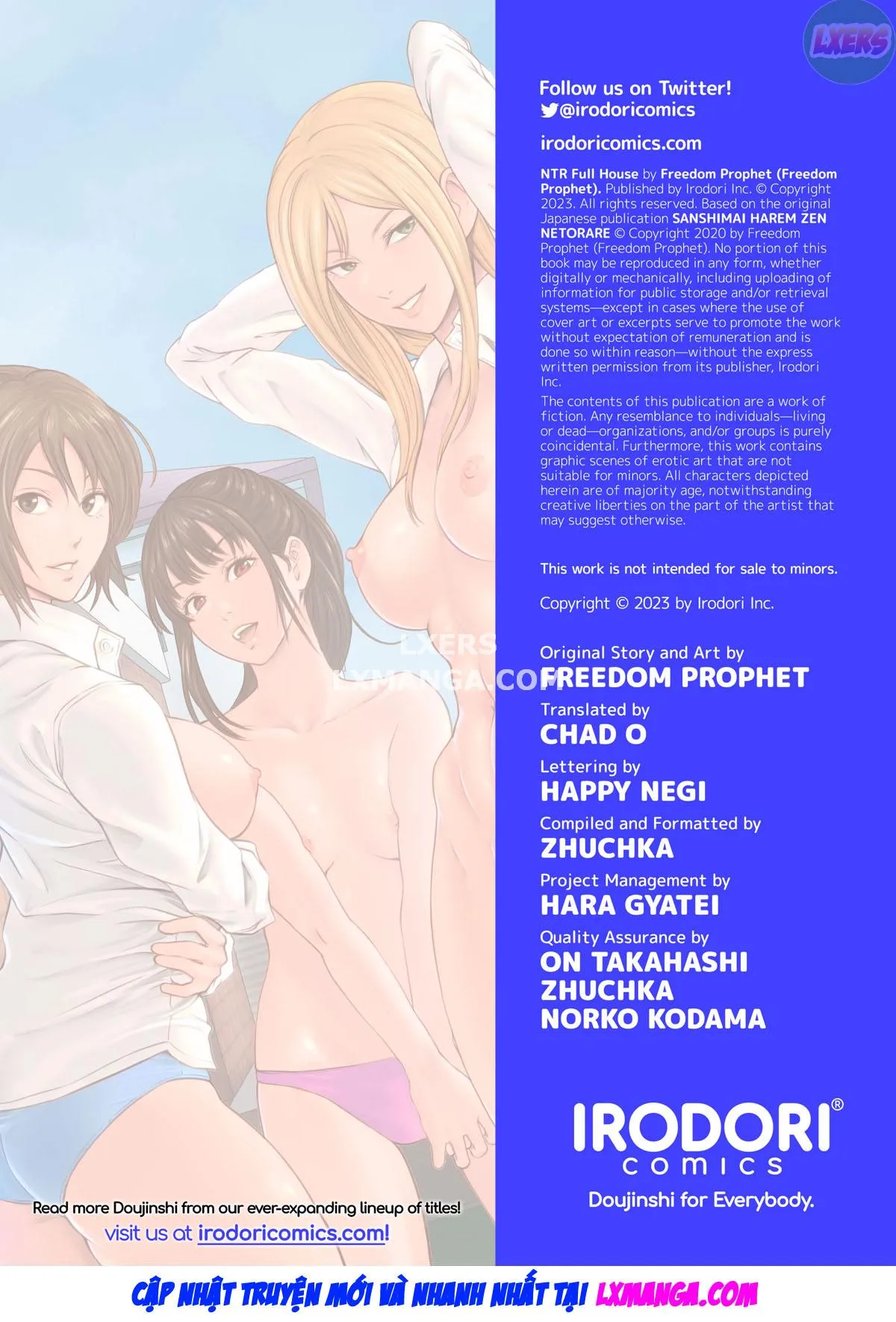 HentaiVN.net - Ảnh 53 - San Shimai Harem Zen Netorare - Oneshot