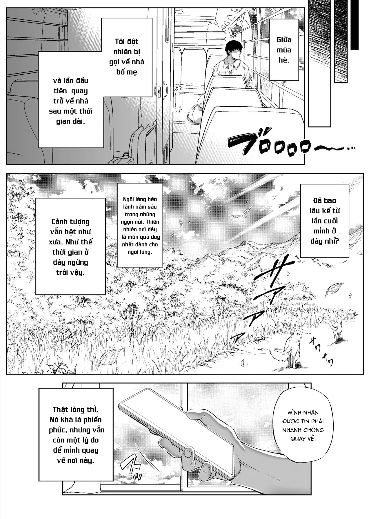 HentaiVN.net - Ảnh 10 - Làm lại mùa hè [Natsu no Yari Naoshi -Inaka to Hanare to Bijin Shimai] - Chap 1.1