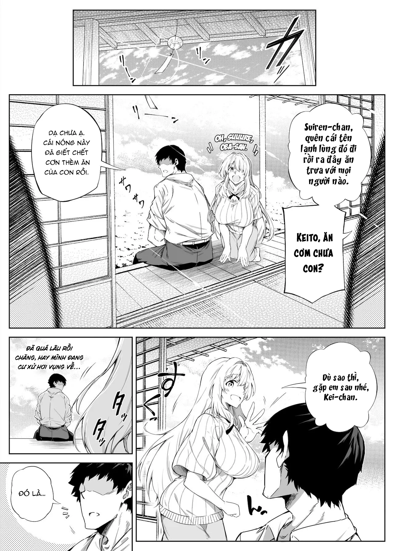 HentaiVN.net - Ảnh 14 - Làm lại mùa hè [Natsu no Yari Naoshi -Inaka to Hanare to Bijin Shimai] - Chap 1.1