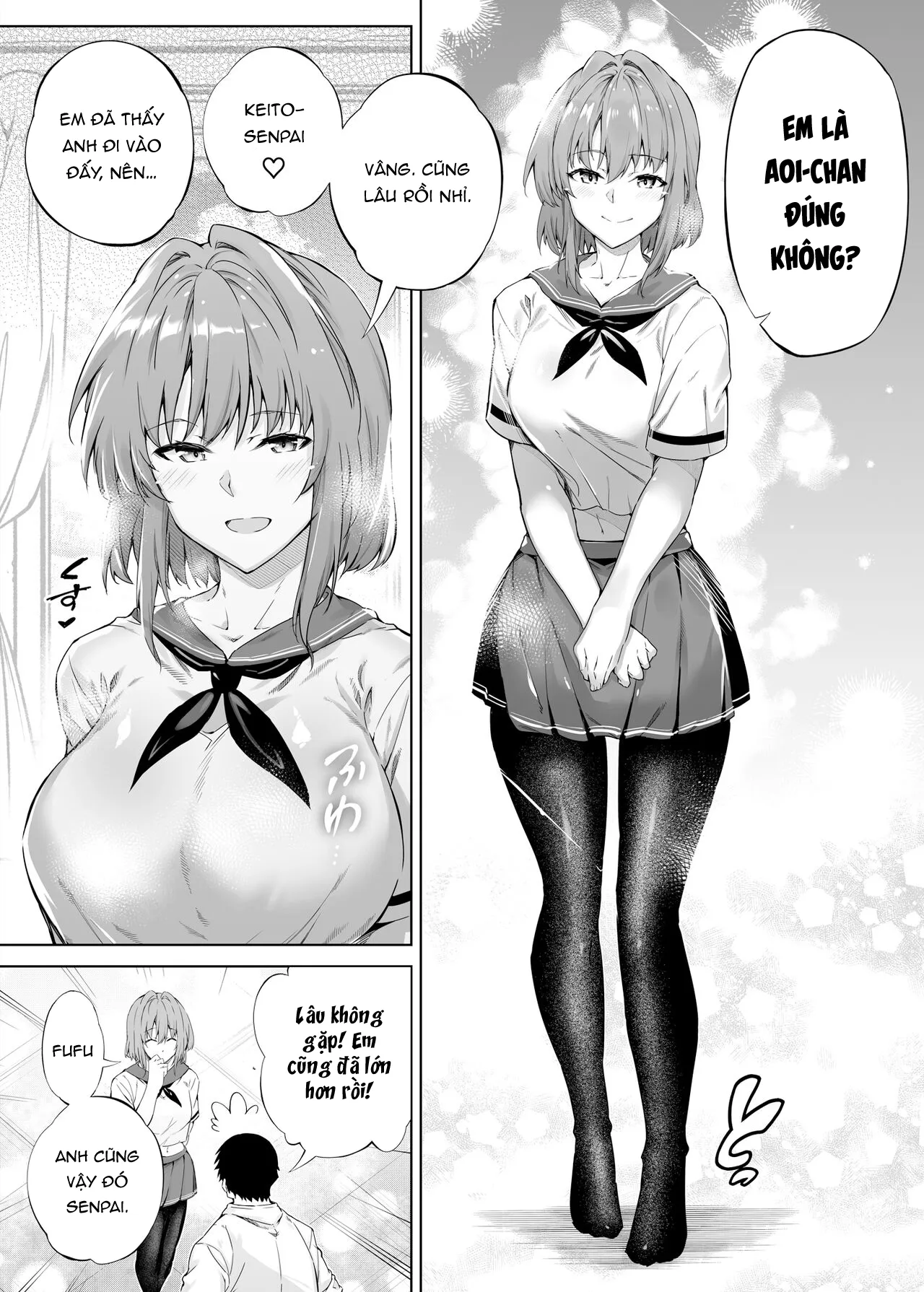 HentaiVN.net - Ảnh 17 - Làm lại mùa hè [Natsu no Yari Naoshi -Inaka to Hanare to Bijin Shimai] - Chap 1.1