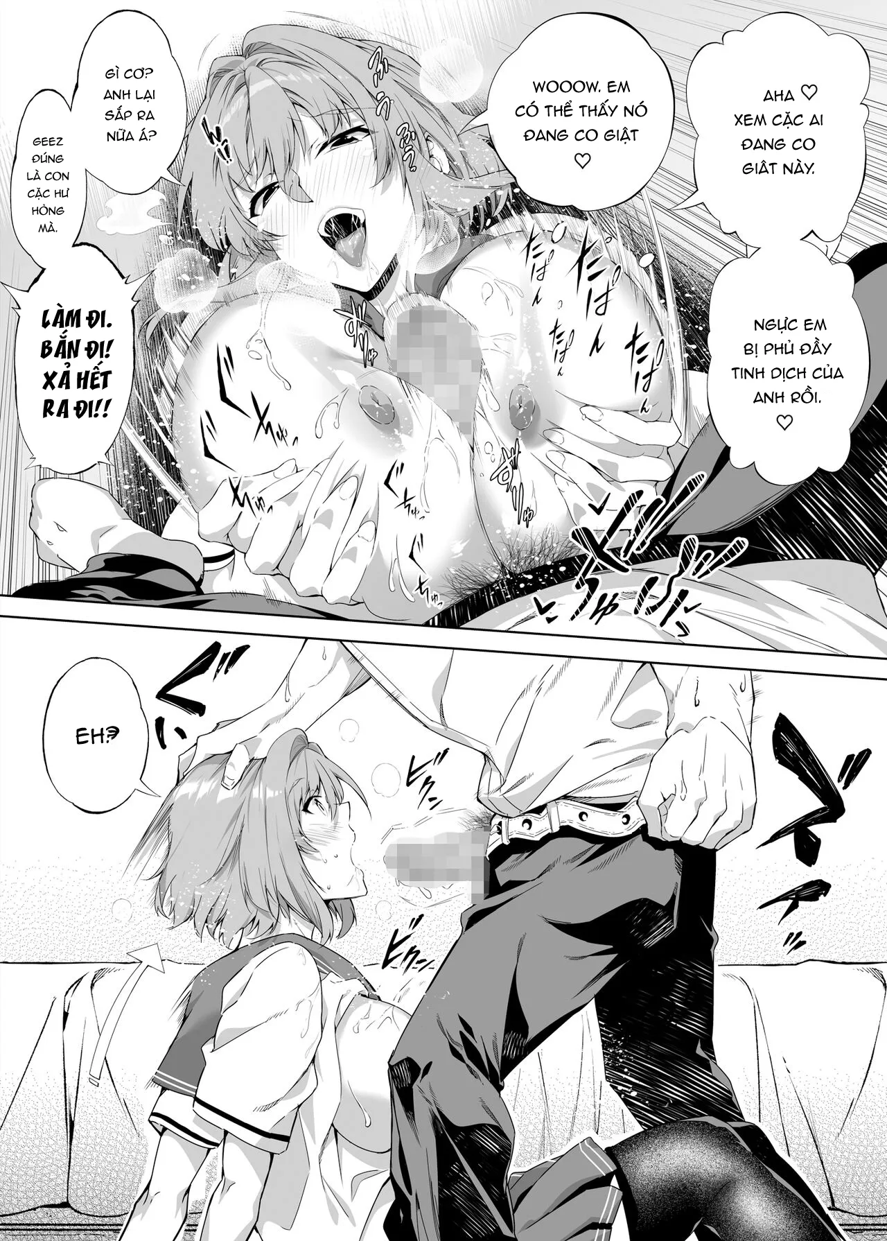 HentaiVN.net - Ảnh 44 - Làm lại mùa hè [Natsu no Yari Naoshi -Inaka to Hanare to Bijin Shimai] - Chap 1.1