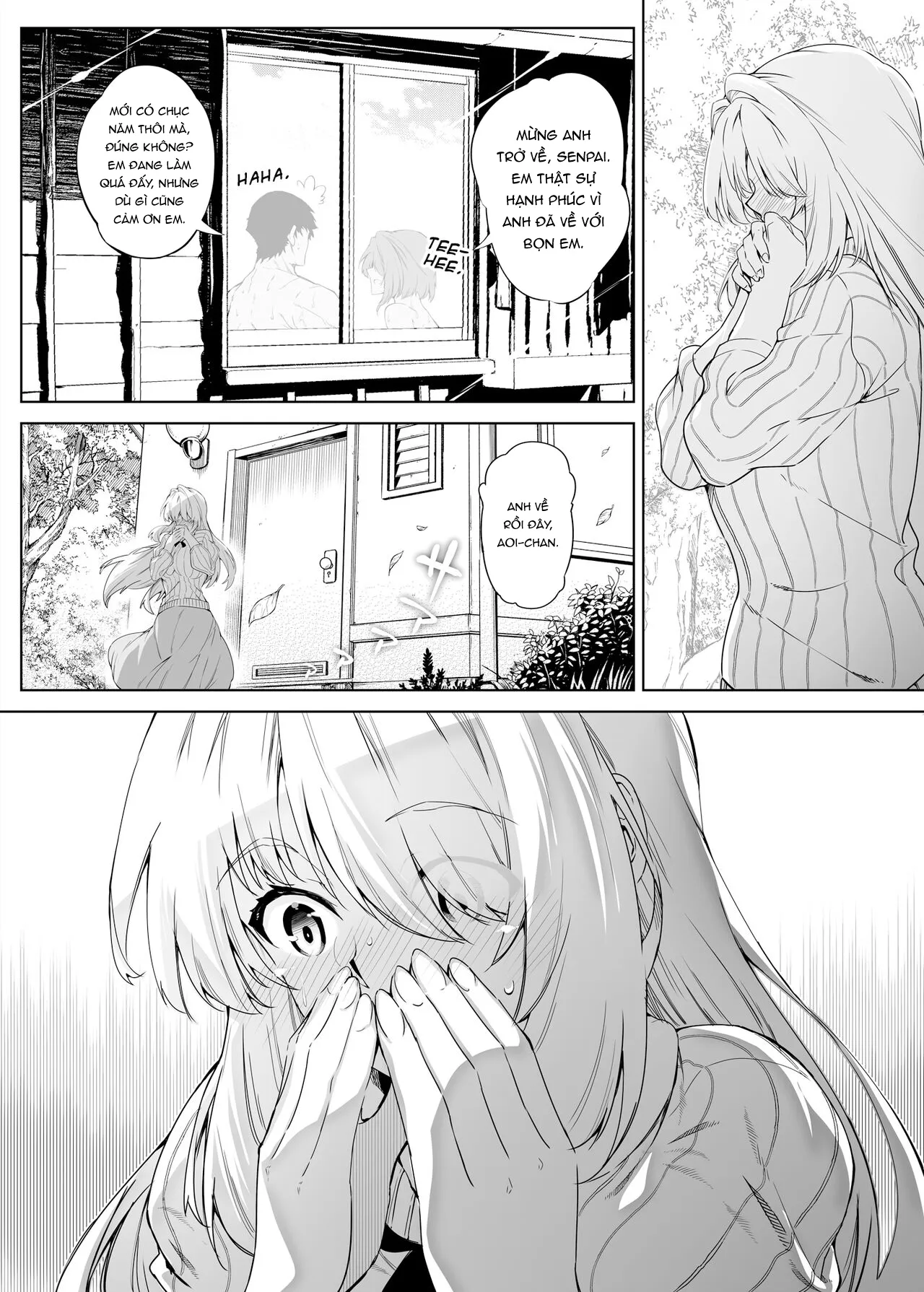 HentaiVN.net - Ảnh 40 - Làm lại mùa hè [Natsu no Yari Naoshi -Inaka to Hanare to Bijin Shimai] - Chap 1.2 - Hết chap 1