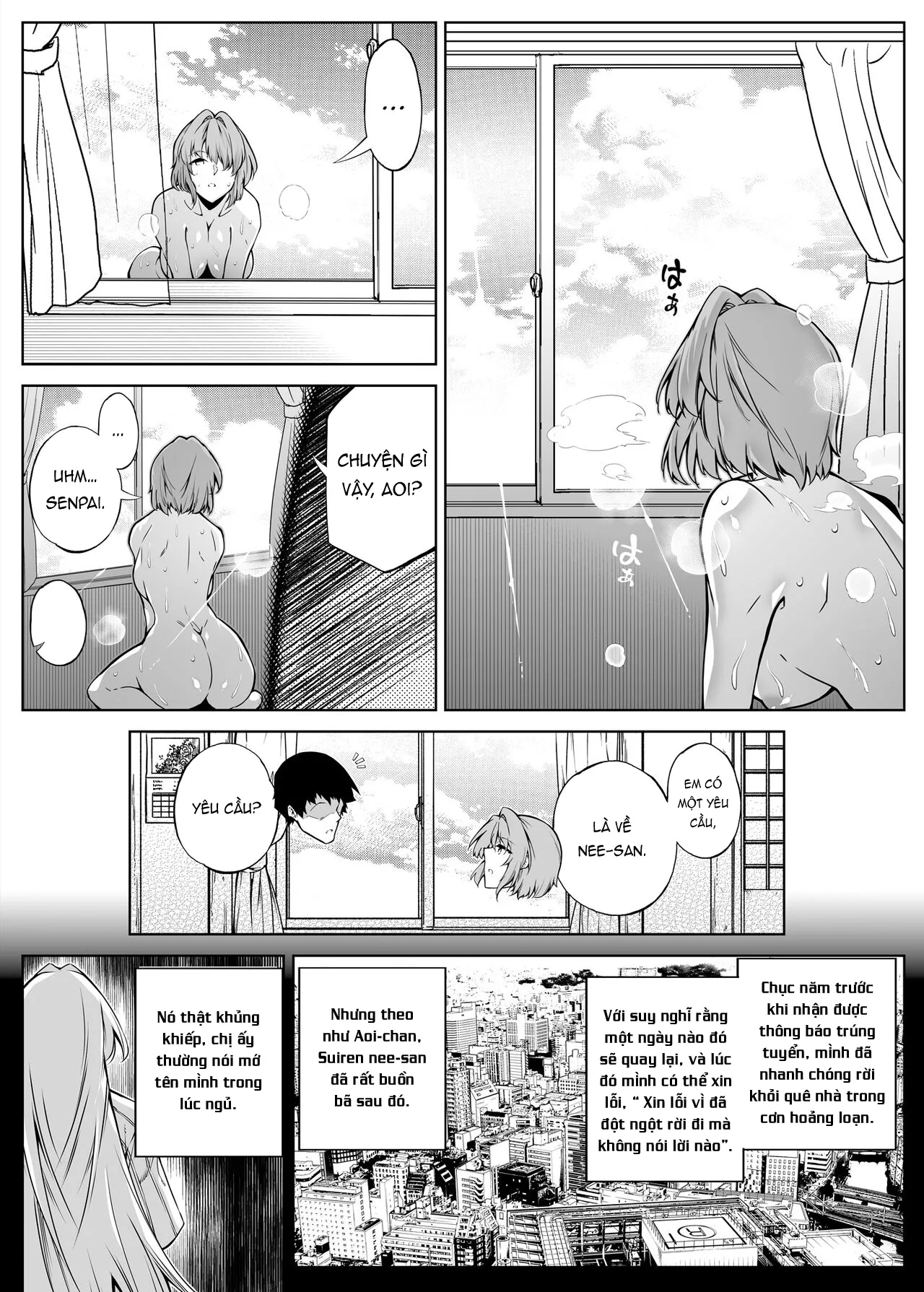 HentaiVN.net - Ảnh 19 - Làm lại mùa hè [Natsu no Yari Naoshi -Inaka to Hanare to Bijin Shimai] - Chap 2.1