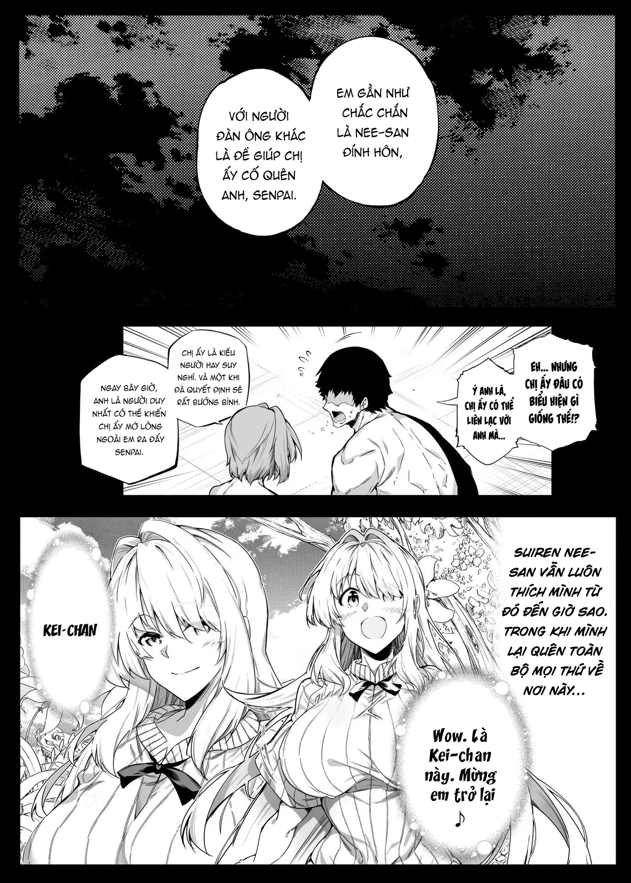 HentaiVN.net - Ảnh 20 - Làm lại mùa hè [Natsu no Yari Naoshi -Inaka to Hanare to Bijin Shimai] - Chap 2.1