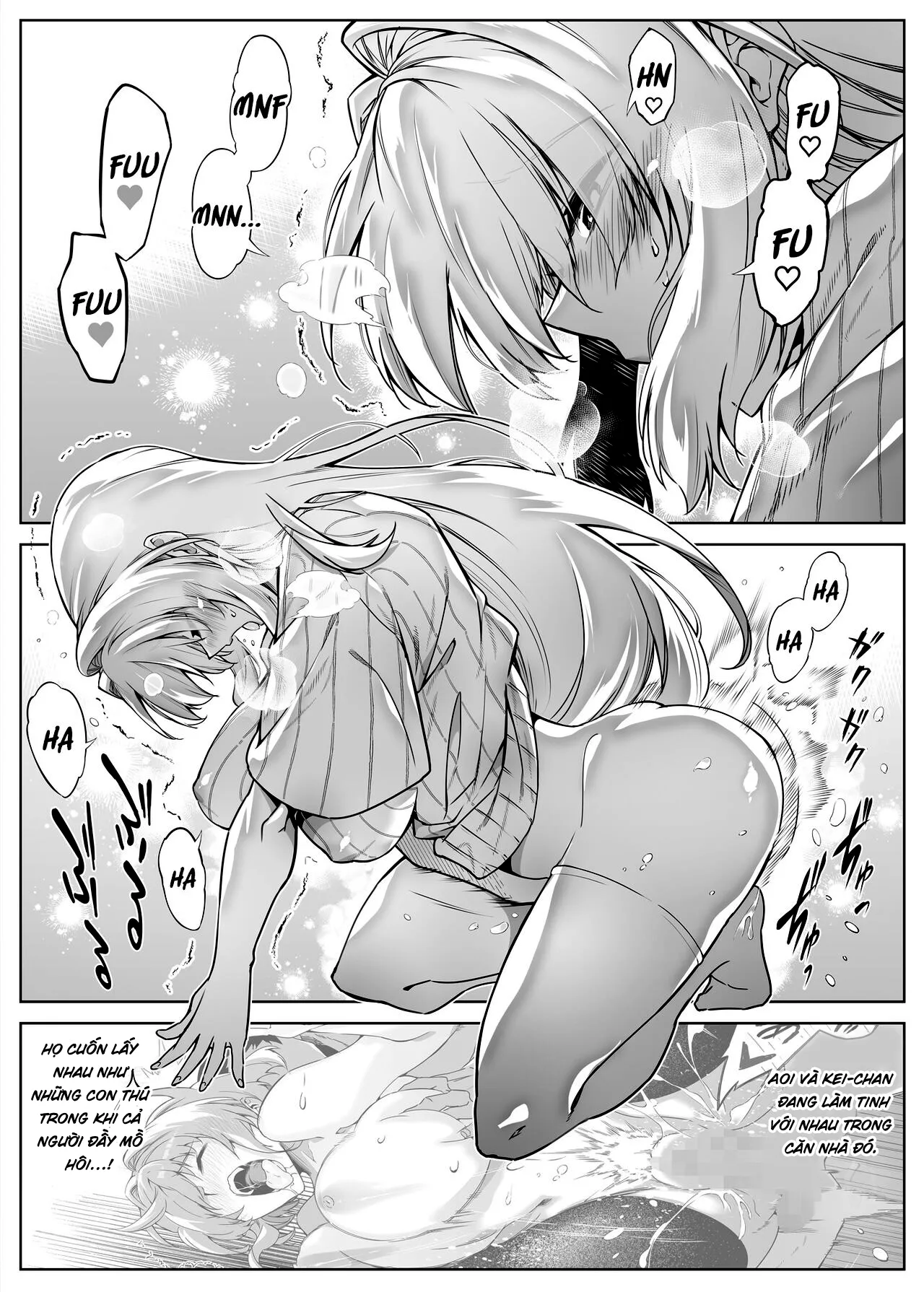 HentaiVN.net - Ảnh 26 - Làm lại mùa hè [Natsu no Yari Naoshi -Inaka to Hanare to Bijin Shimai] - Chap 2.1