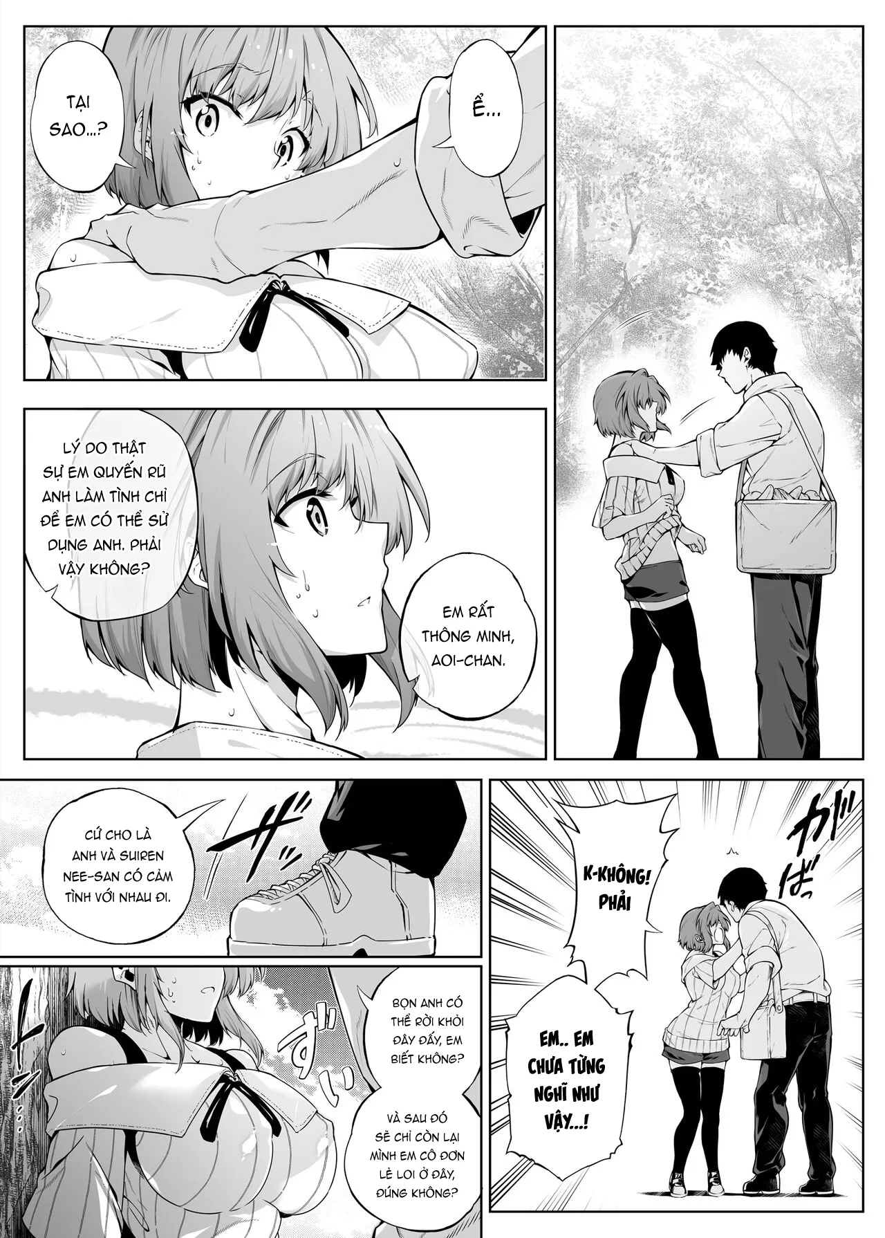 HentaiVN.net - Ảnh 38 - Làm lại mùa hè [Natsu no Yari Naoshi -Inaka to Hanare to Bijin Shimai] - Chap 2.1