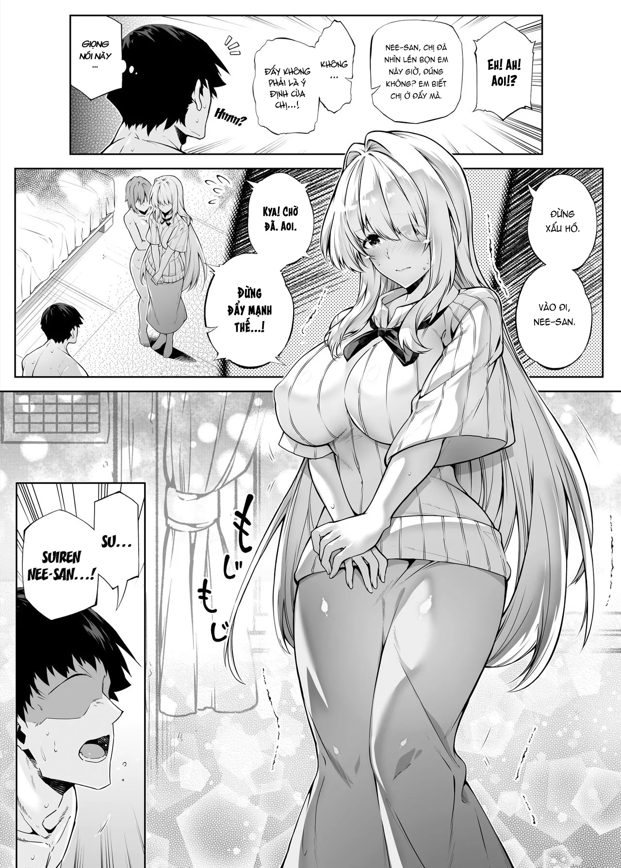HentaiVN.net - Ảnh 12 - Làm lại mùa hè [Natsu no Yari Naoshi -Inaka to Hanare to Bijin Shimai] - Chap 2.2 - Hết chap 2