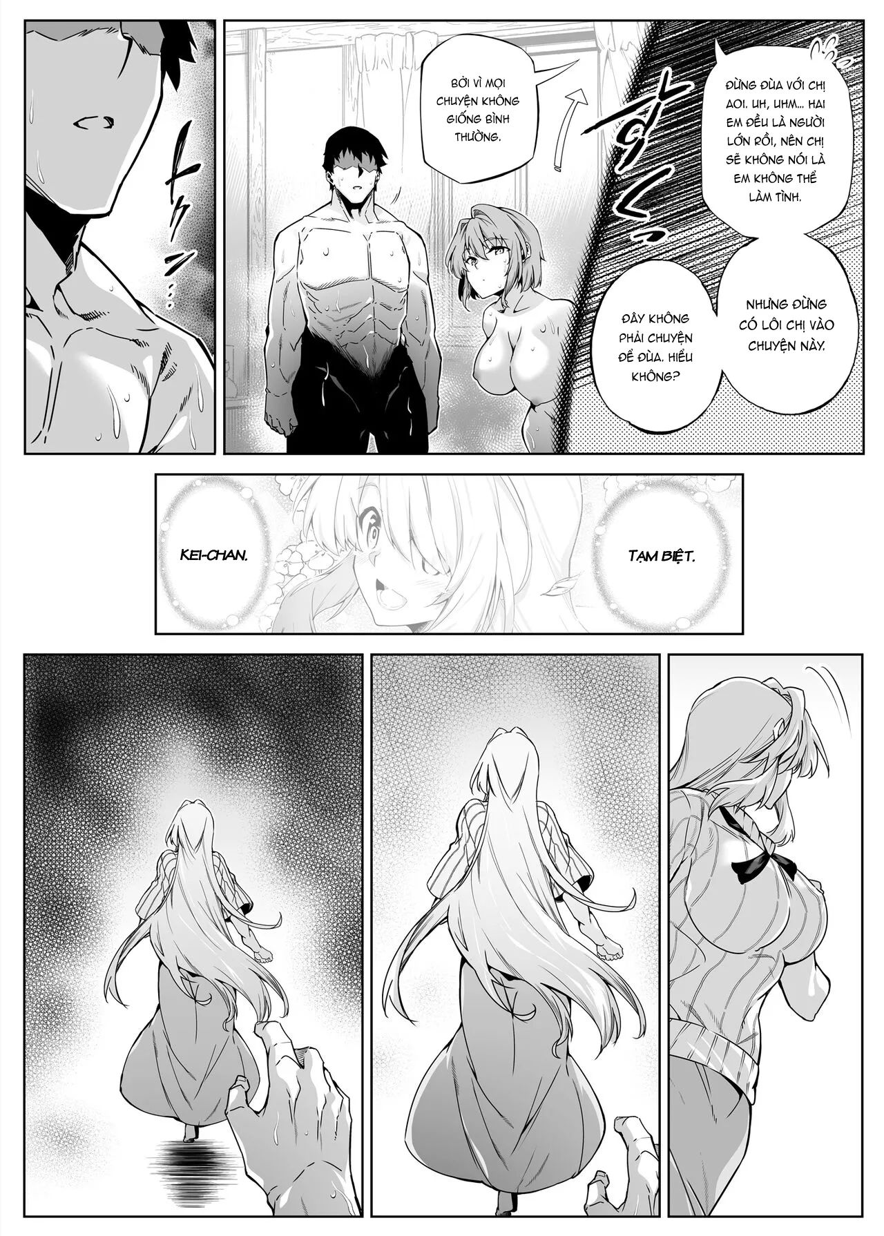 HentaiVN.net - Ảnh 16 - Làm lại mùa hè [Natsu no Yari Naoshi -Inaka to Hanare to Bijin Shimai] - Chap 2.2 - Hết chap 2