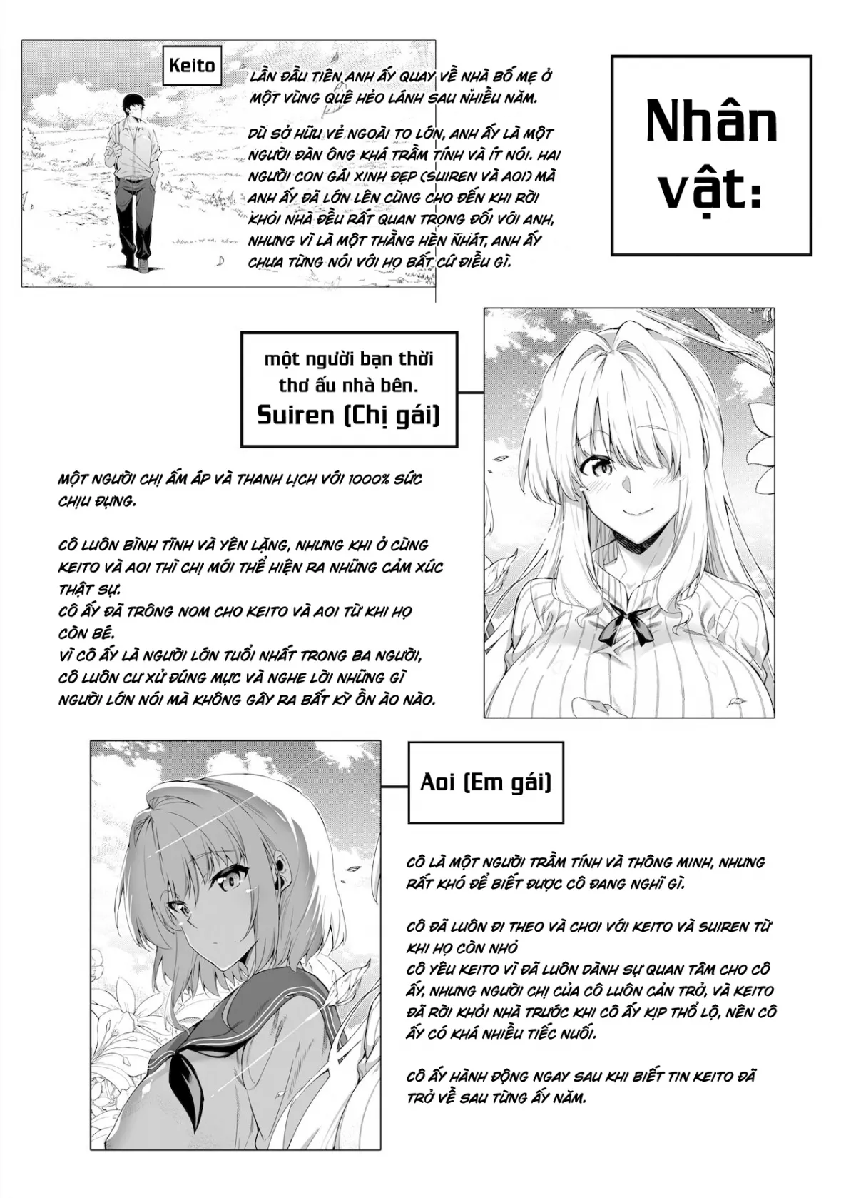 HentaiVN.net - Ảnh 4 - Làm lại mùa hè [Natsu no Yari Naoshi -Inaka to Hanare to Bijin Shimai] - Chap 3.1
