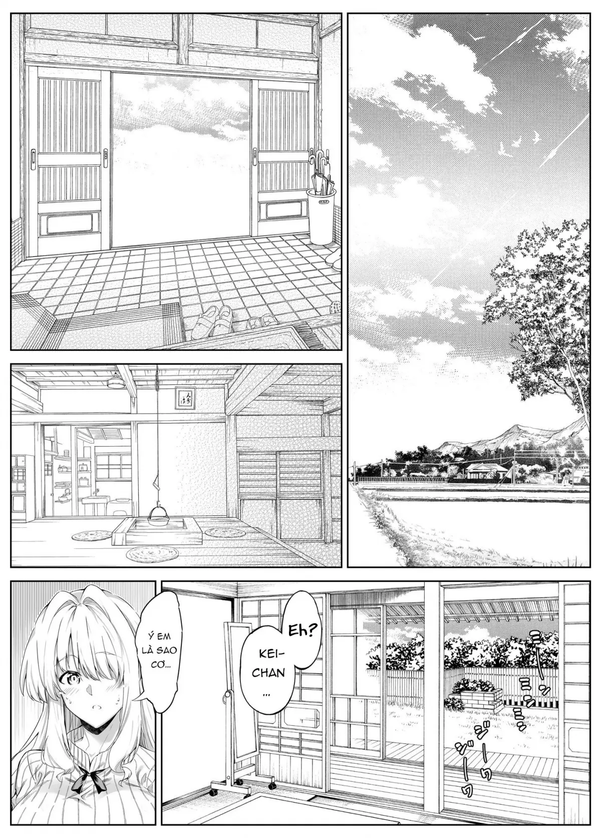 HentaiVN.net - Ảnh 42 - Làm lại mùa hè [Natsu no Yari Naoshi -Inaka to Hanare to Bijin Shimai] - Chap 3.1