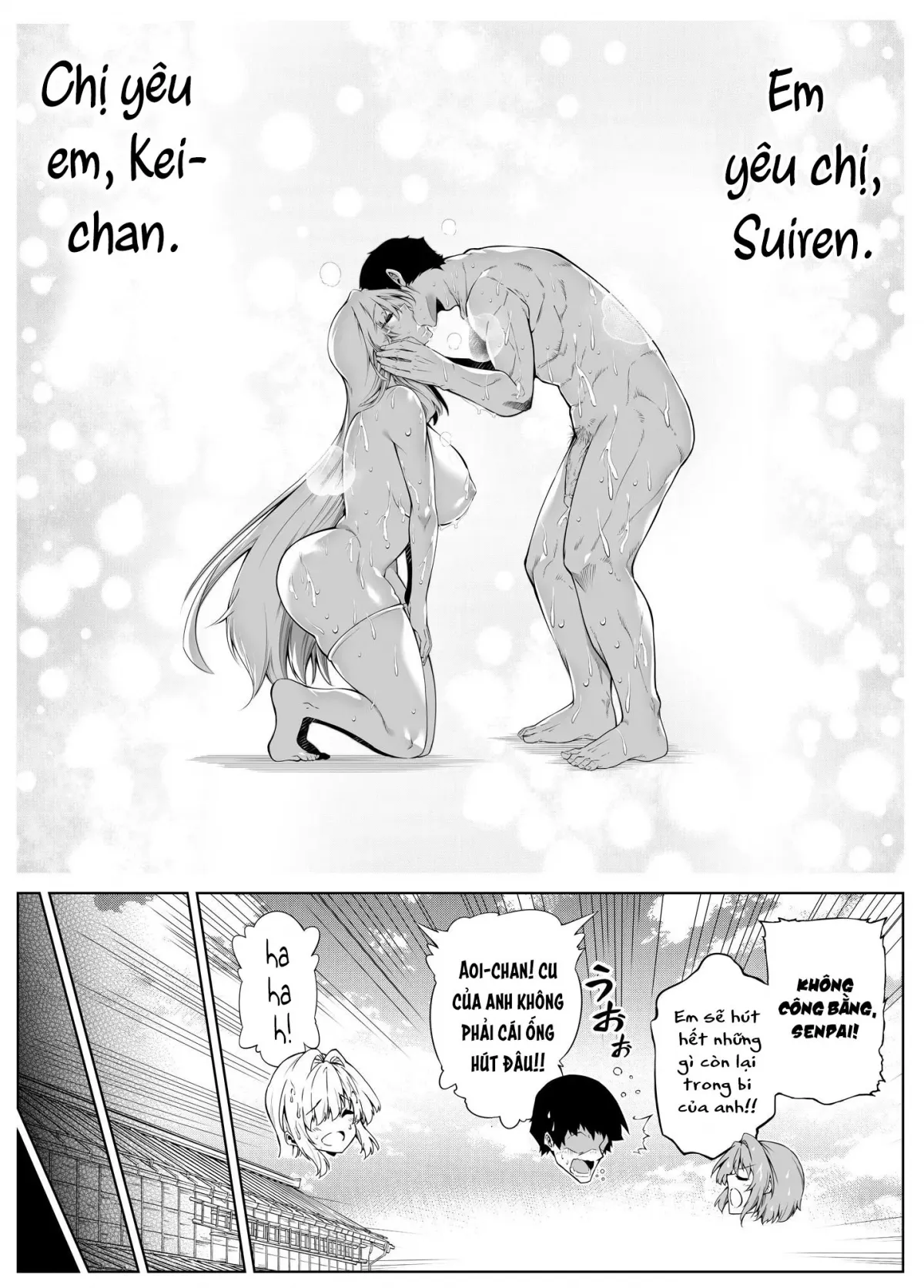HentaiVN.net - Ảnh 56 - Làm lại mùa hè [Natsu no Yari Naoshi -Inaka to Hanare to Bijin Shimai] - Chap 3.2 - Hết chap 3