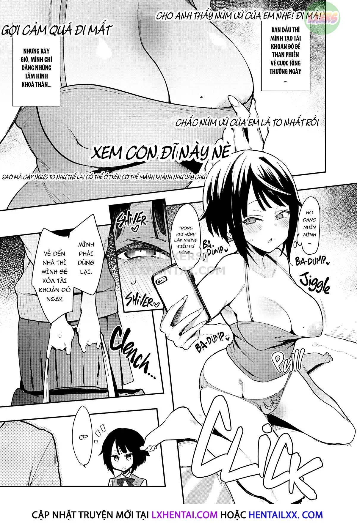 HentaiVN.net - Ảnh 8 - Choko - Chap 2 - Teasing Online, Cumming Offline
