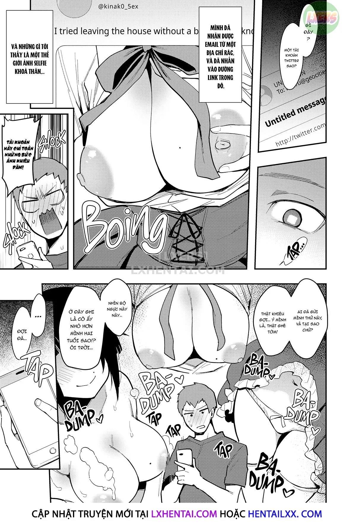 HentaiVN.net - Ảnh 14 - Choko - Chap 2 - Teasing Online, Cumming Offline