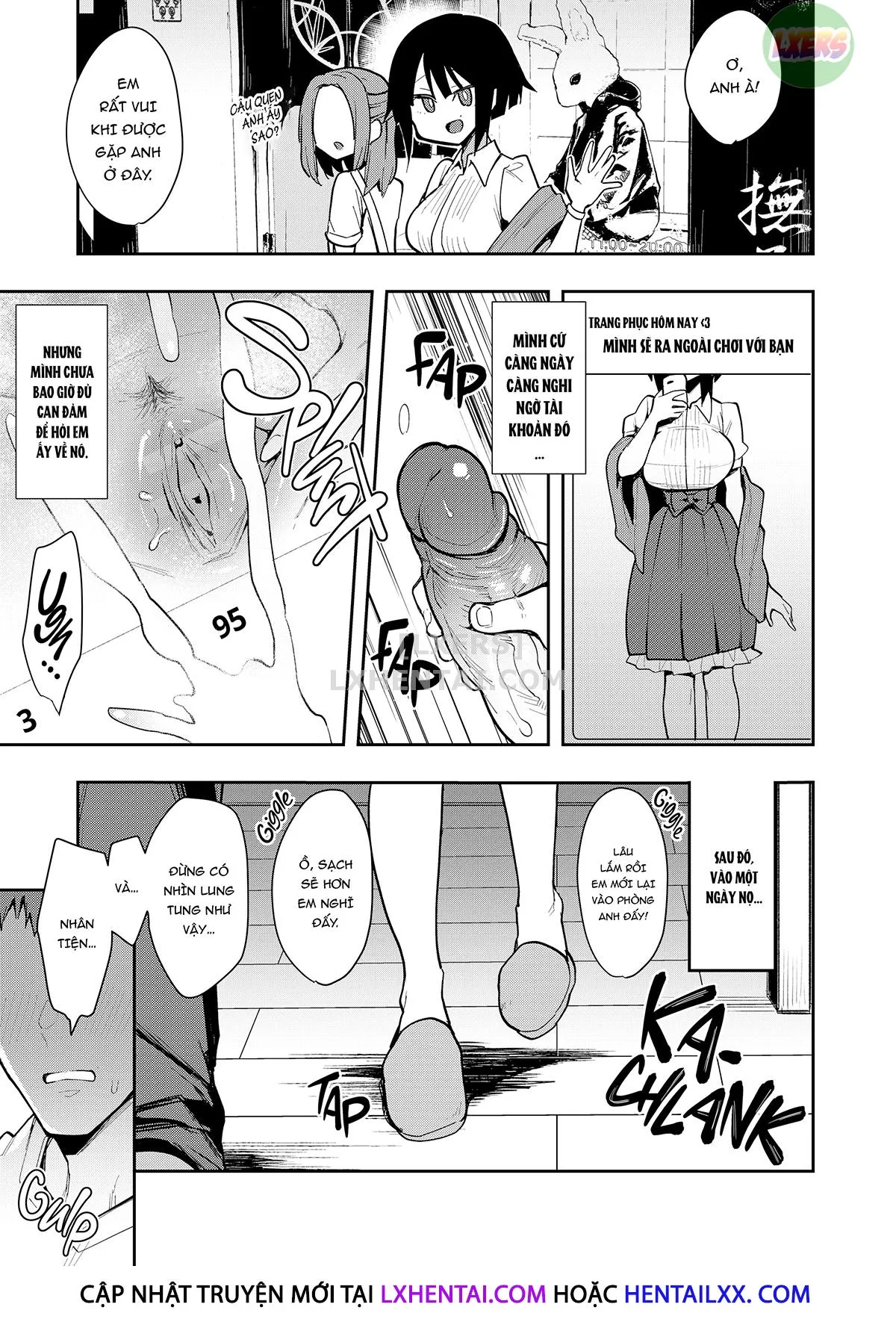 HentaiVN.net - Ảnh 16 - Choko - Chap 2 - Teasing Online, Cumming Offline
