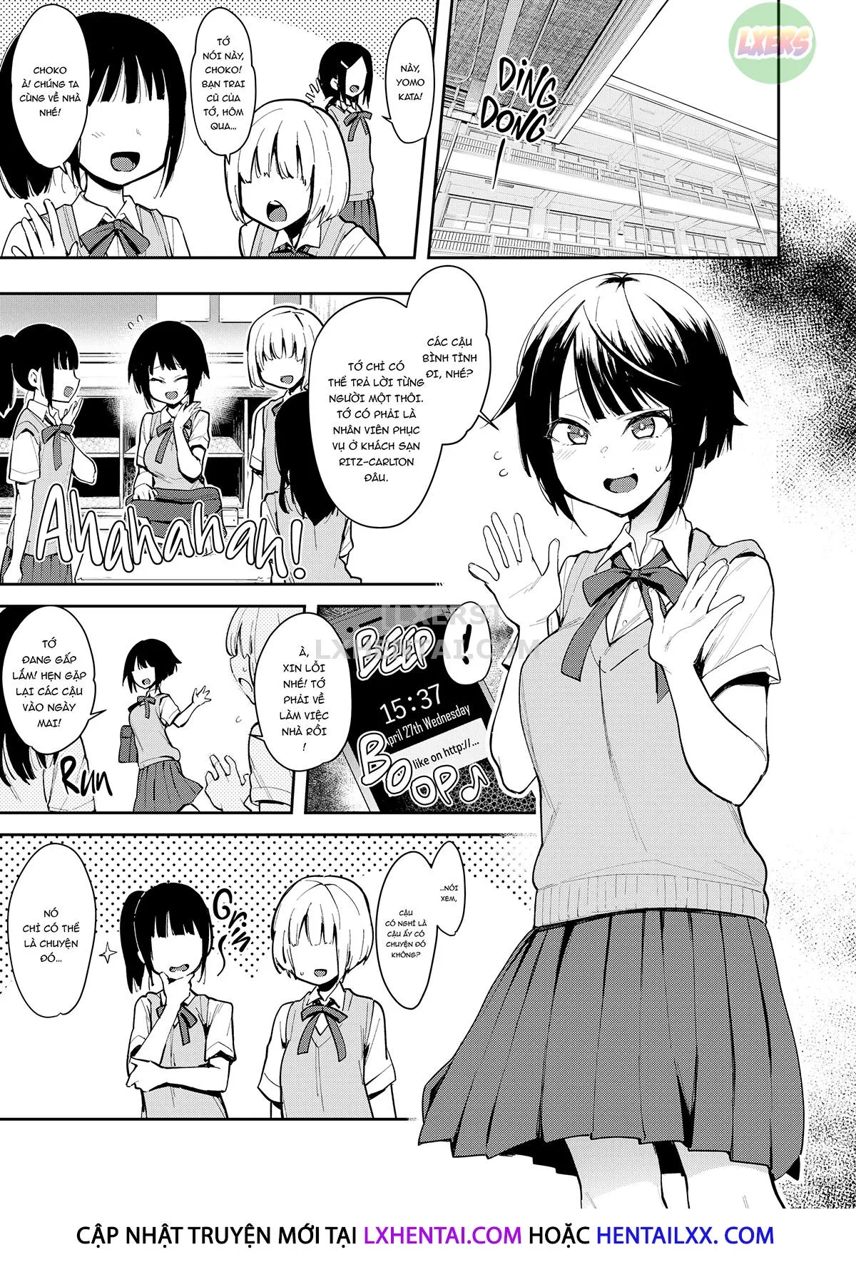 HentaiVN.net - Ảnh 5 - Choko - Chap 2 - Teasing Online, Cumming Offline