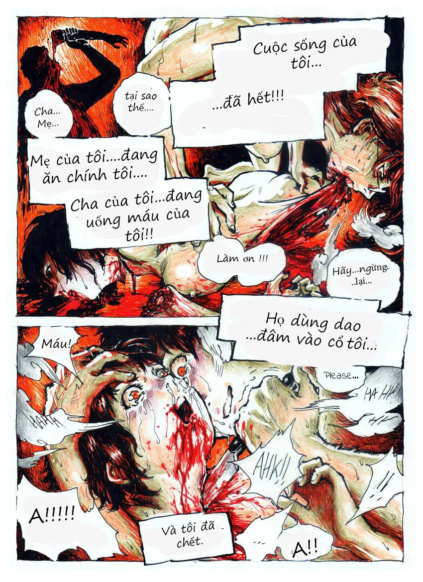 HentaiVN.net - Ảnh 3 - Virut bạo dâm [Terrifying World of Empathy] - Oneshot