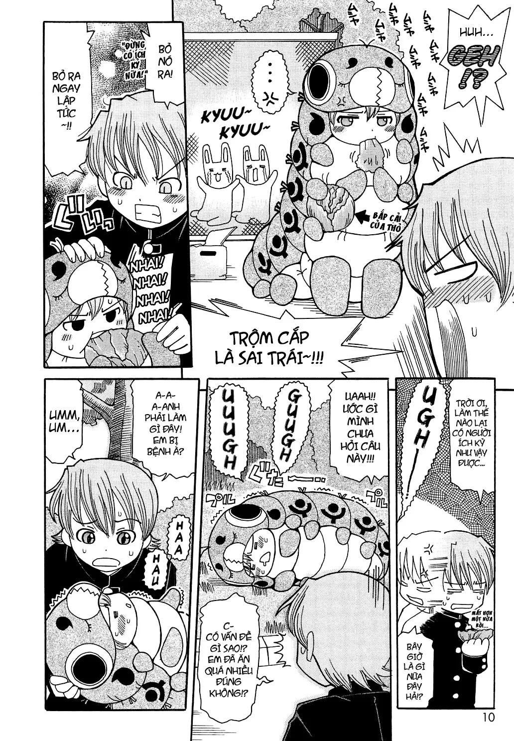 HentaiVN.net - Ảnh 6 - Youchuu [Little Girl Kiss] - Chap 1
