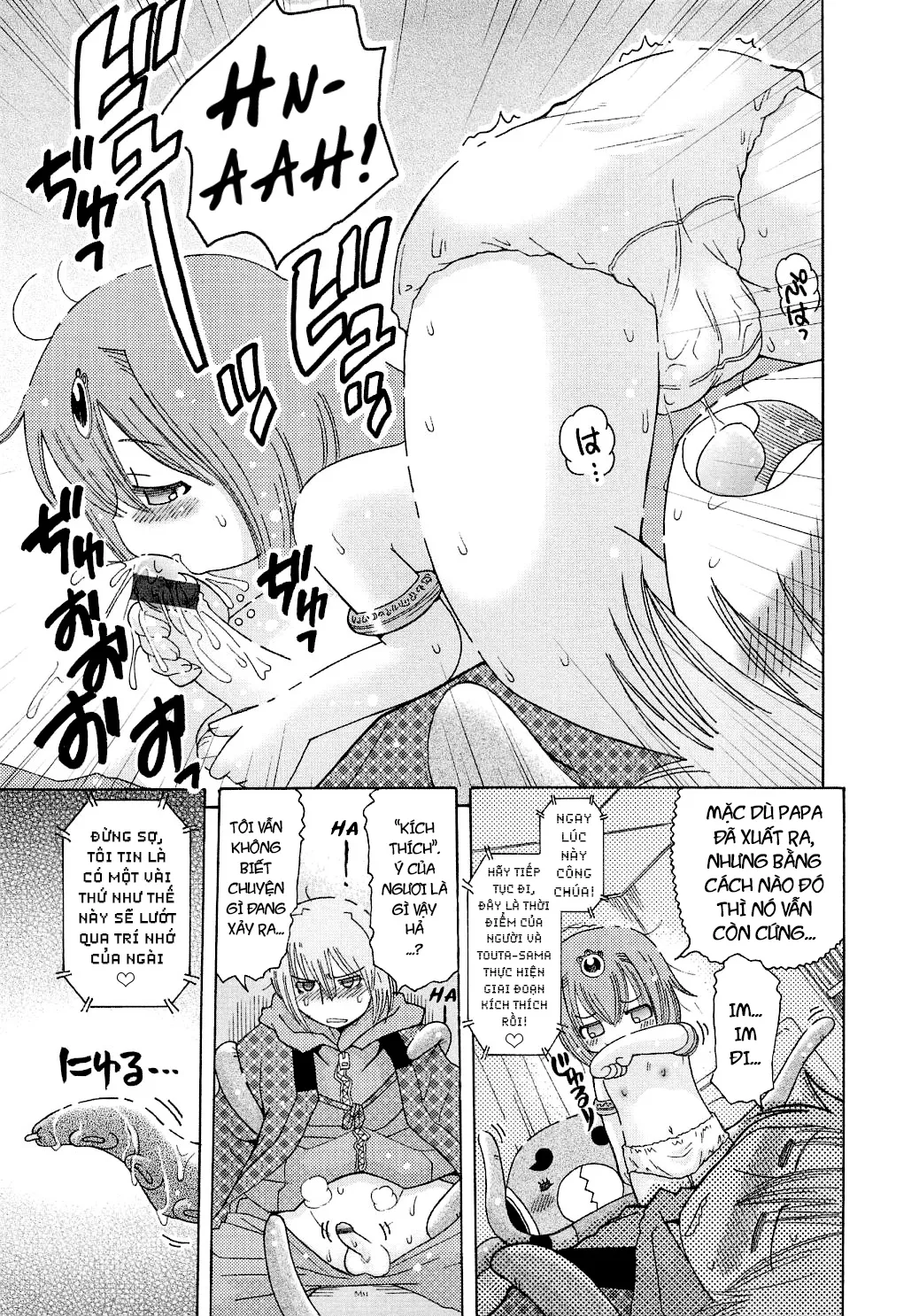 HentaiVN.net - Ảnh 10 - Youchuu [Little Girl Kiss] - Chap 3