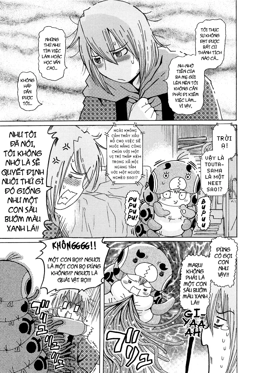 HentaiVN.net - Ảnh 6 - Youchuu [Little Girl Kiss] - Chap 3