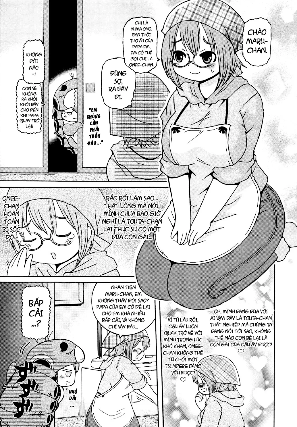 HentaiVN.net - Ảnh 4 - Youchuu [Little Girl Kiss] - Chap 4