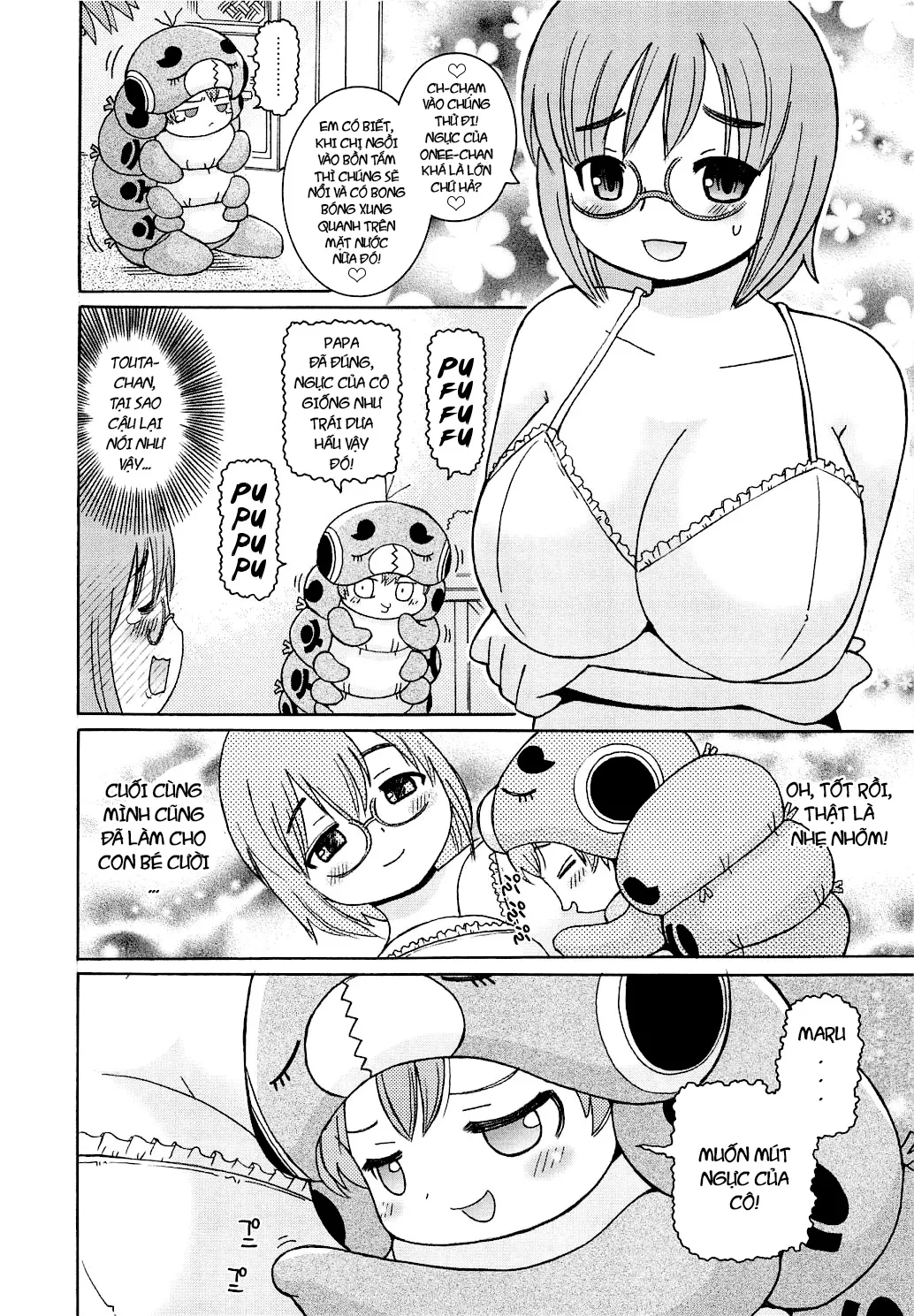HentaiVN.net - Ảnh 7 - Youchuu [Little Girl Kiss] - Chap 4
