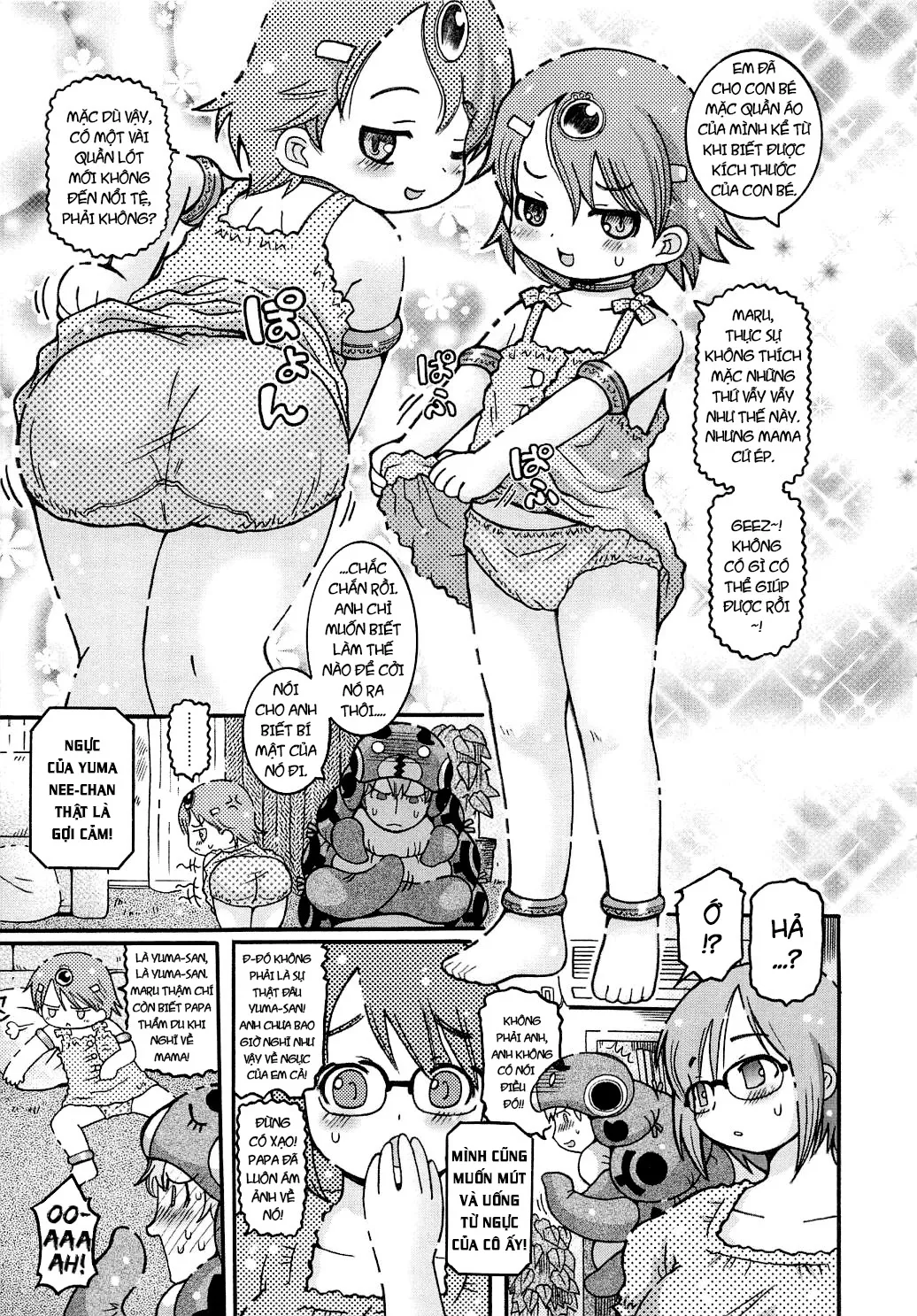 HentaiVN.net - Ảnh 4 - Youchuu [Little Girl Kiss] - Chap 5