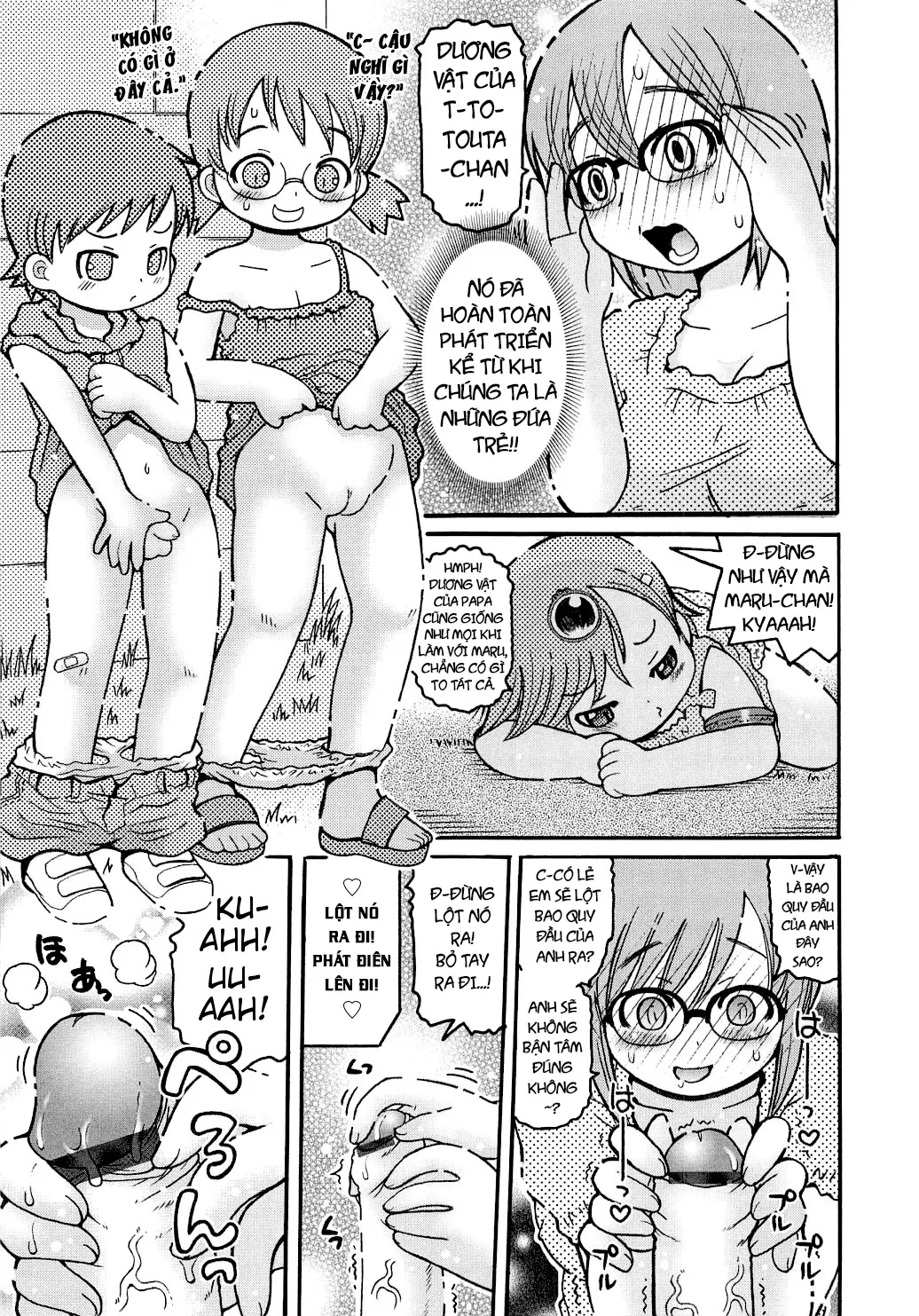 HentaiVN.net - Ảnh 6 - Youchuu [Little Girl Kiss] - Chap 5