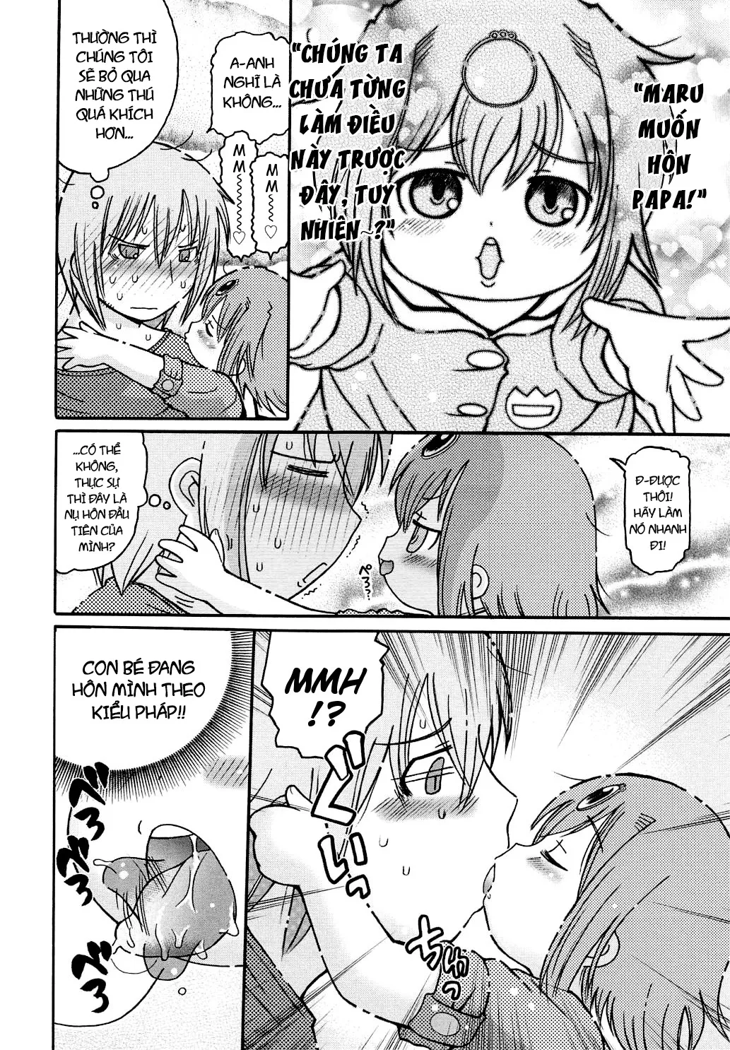 HentaiVN.net - Ảnh 7 - Youchuu [Little Girl Kiss] - Chap 6