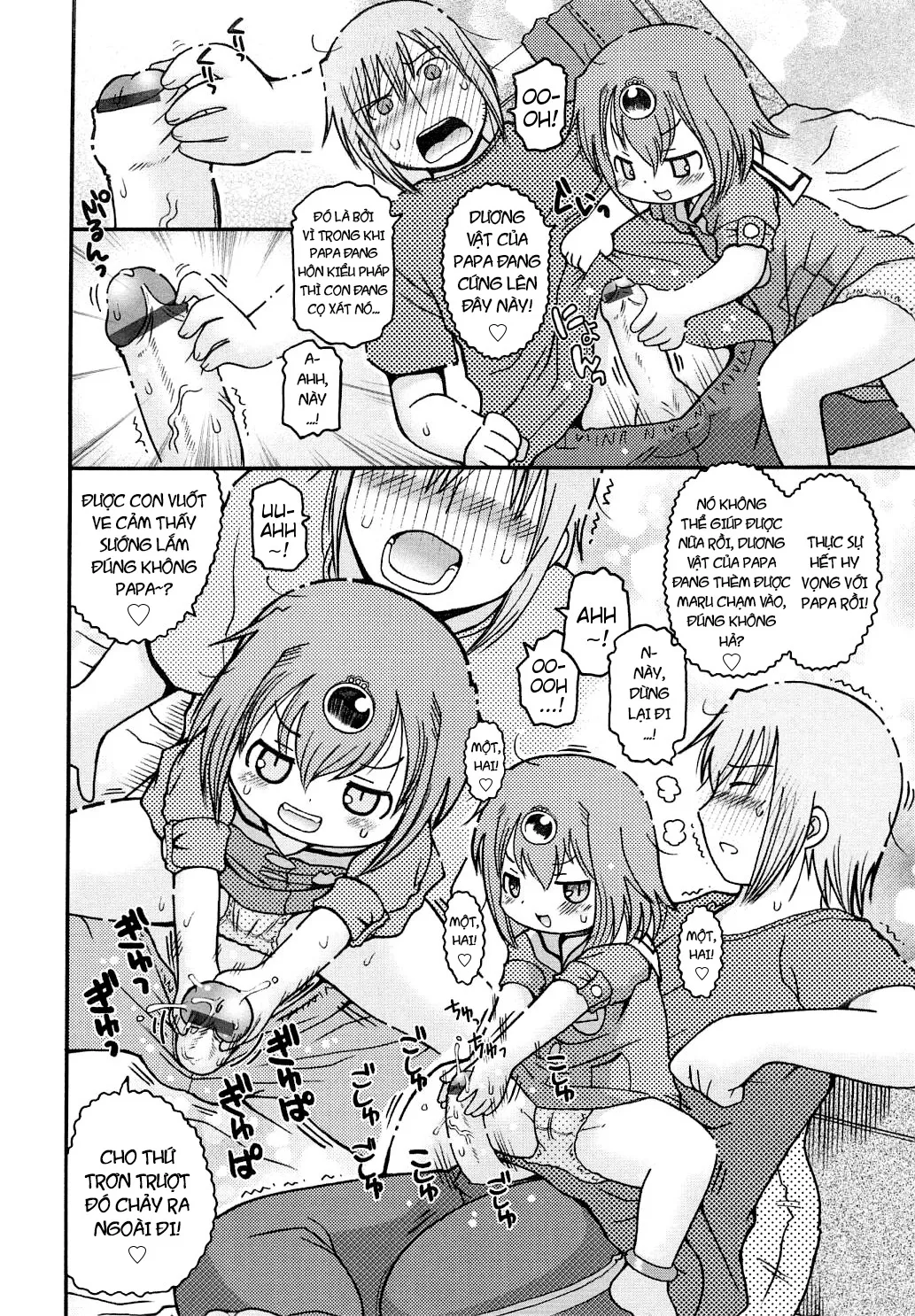 HentaiVN.net - Ảnh 9 - Youchuu [Little Girl Kiss] - Chap 6