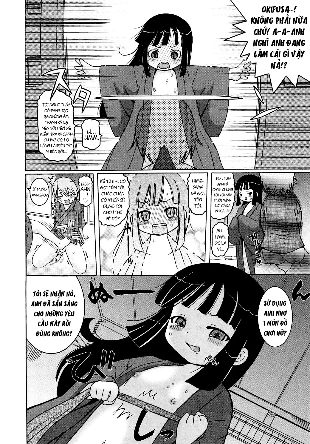 HentaiVN.net - Ảnh 7 - Youchuu [Little Girl Kiss] - Chap 7