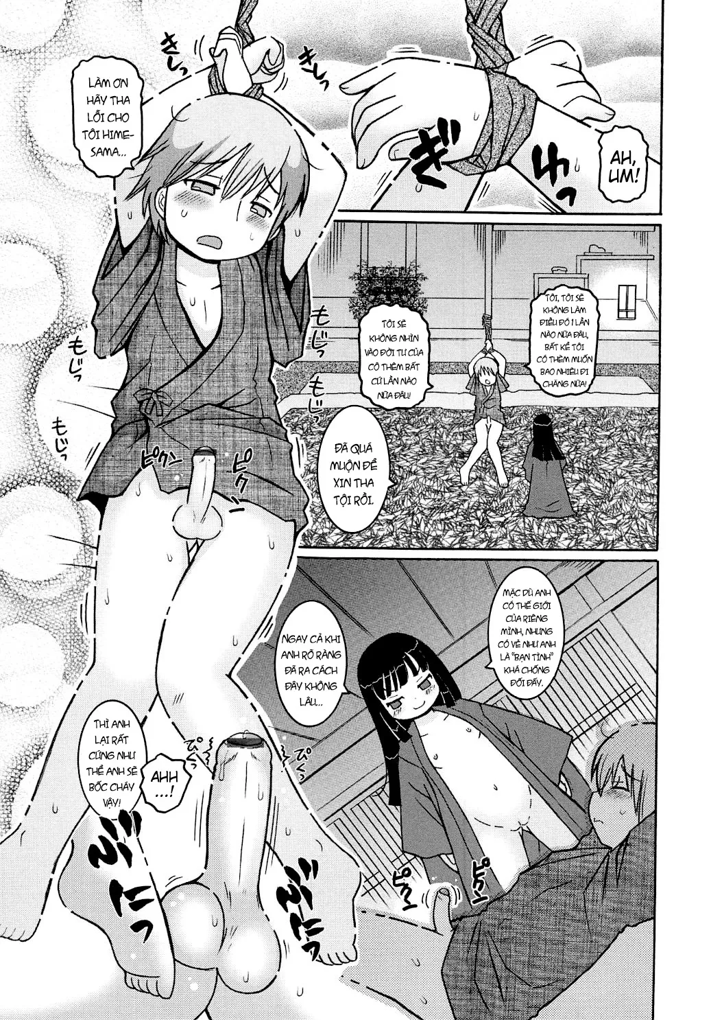 HentaiVN.net - Ảnh 8 - Youchuu [Little Girl Kiss] - Chap 7