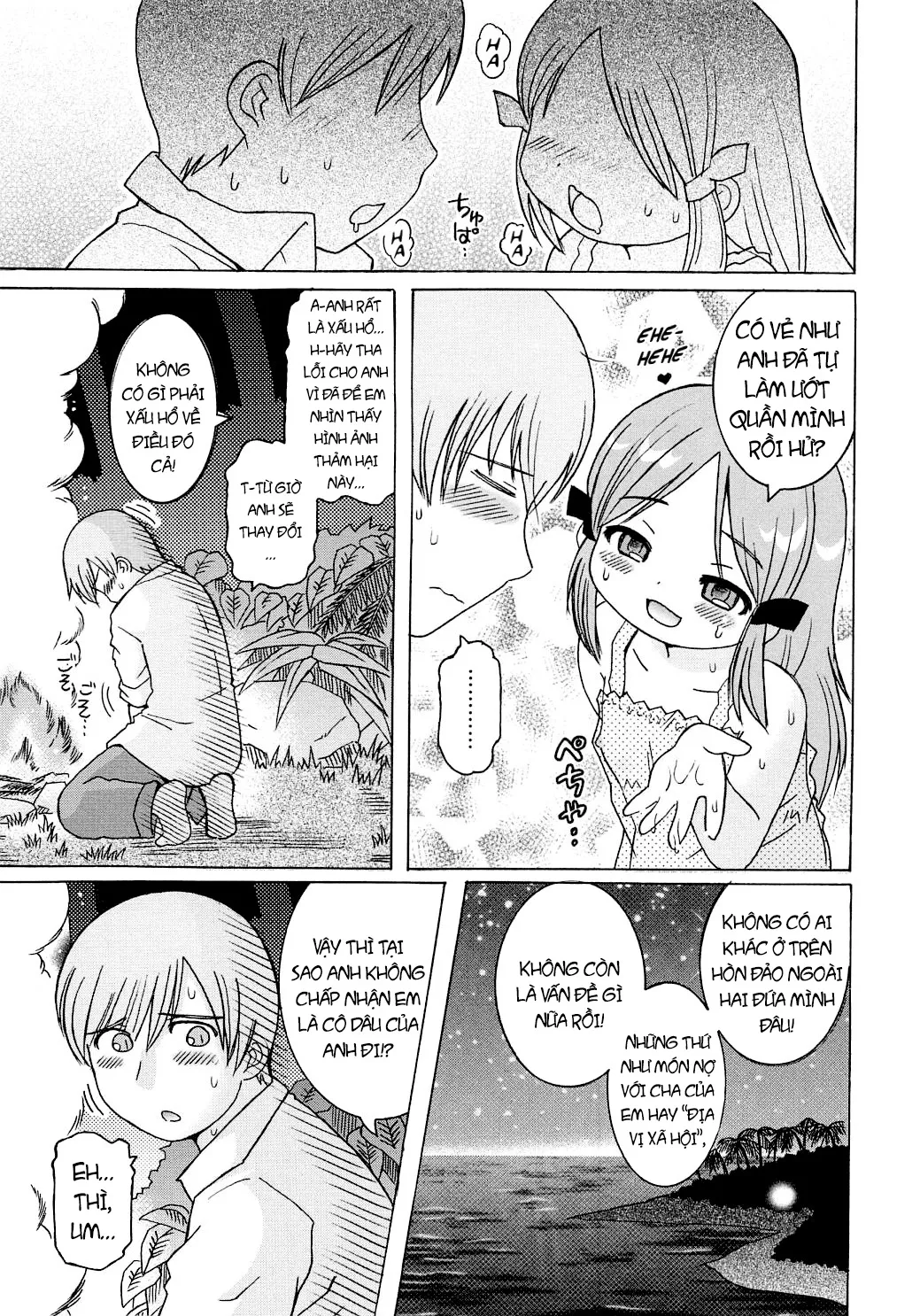 HentaiVN.net - Ảnh 12 - Youchuu [Little Girl Kiss] - Chap 8